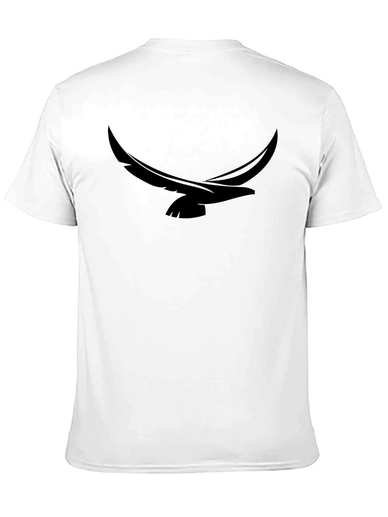 Black Eagle Graphic Tee - Men's Short Sleeve Crew Neck - 11