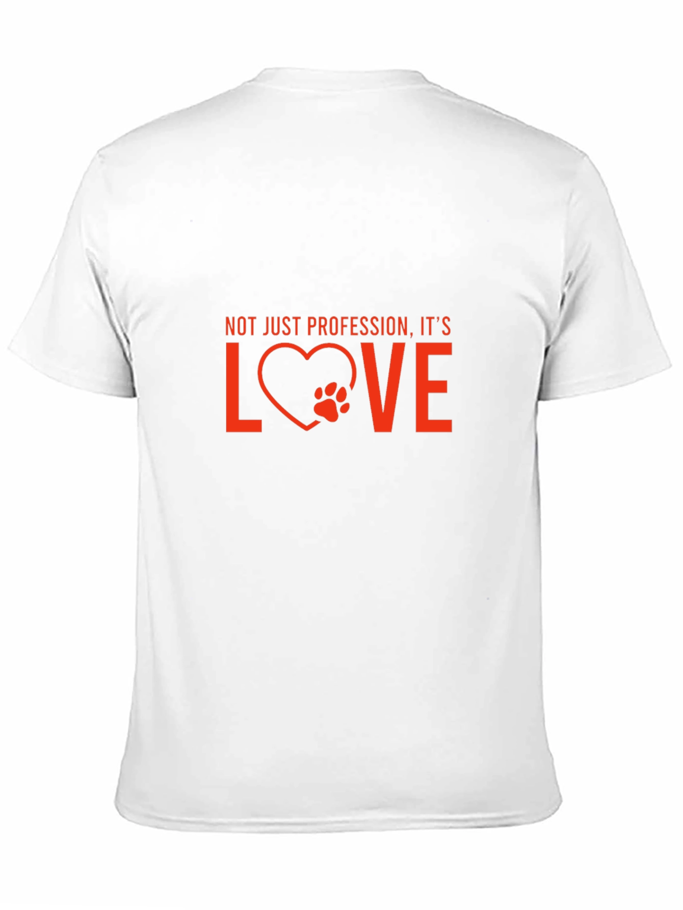 Black Vet Tech Love T-Shirt - Not Just Profession view 11