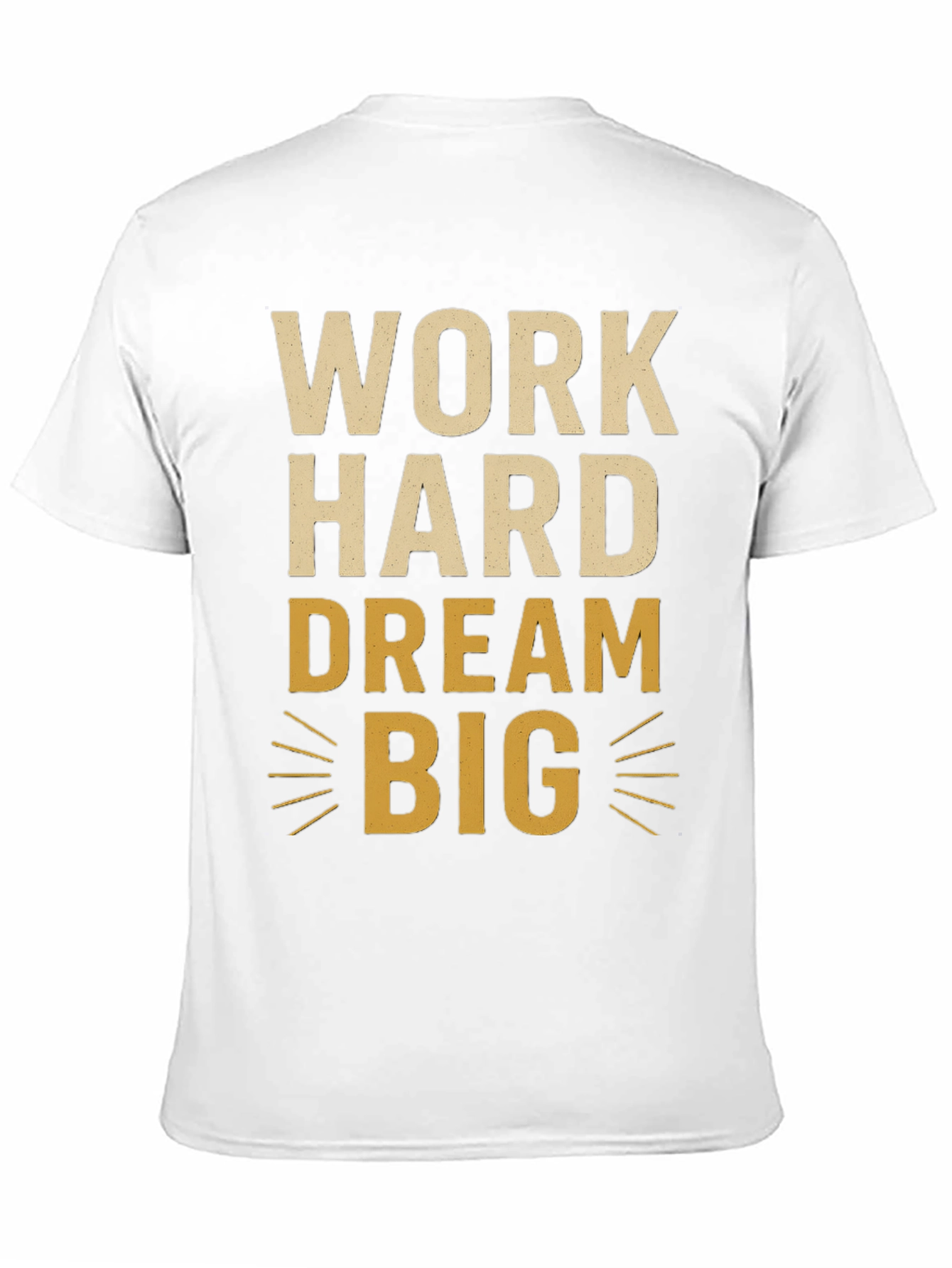 Black Work Hard Dream Big Graphic Tee view 11