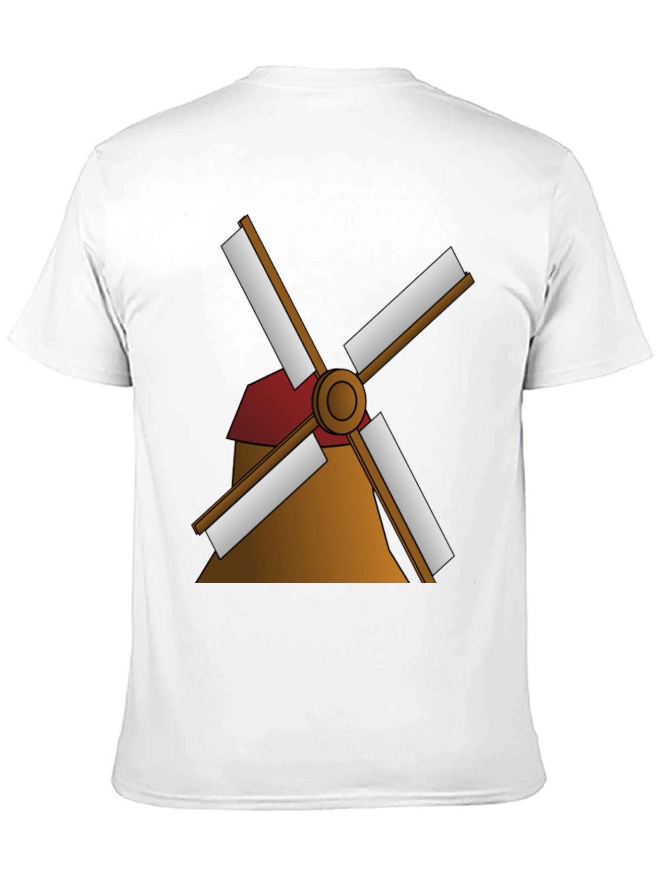 Black Windmill Graphic Tee - Classic Style view 11