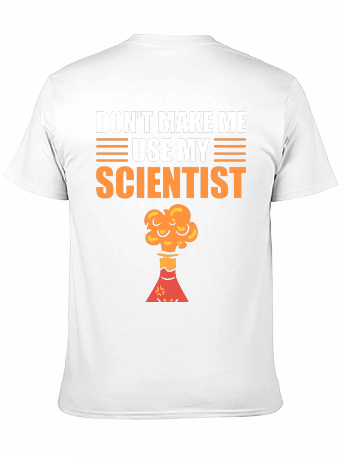 Black Scientist Threat T-Shirt - Funny Science Tee view 11