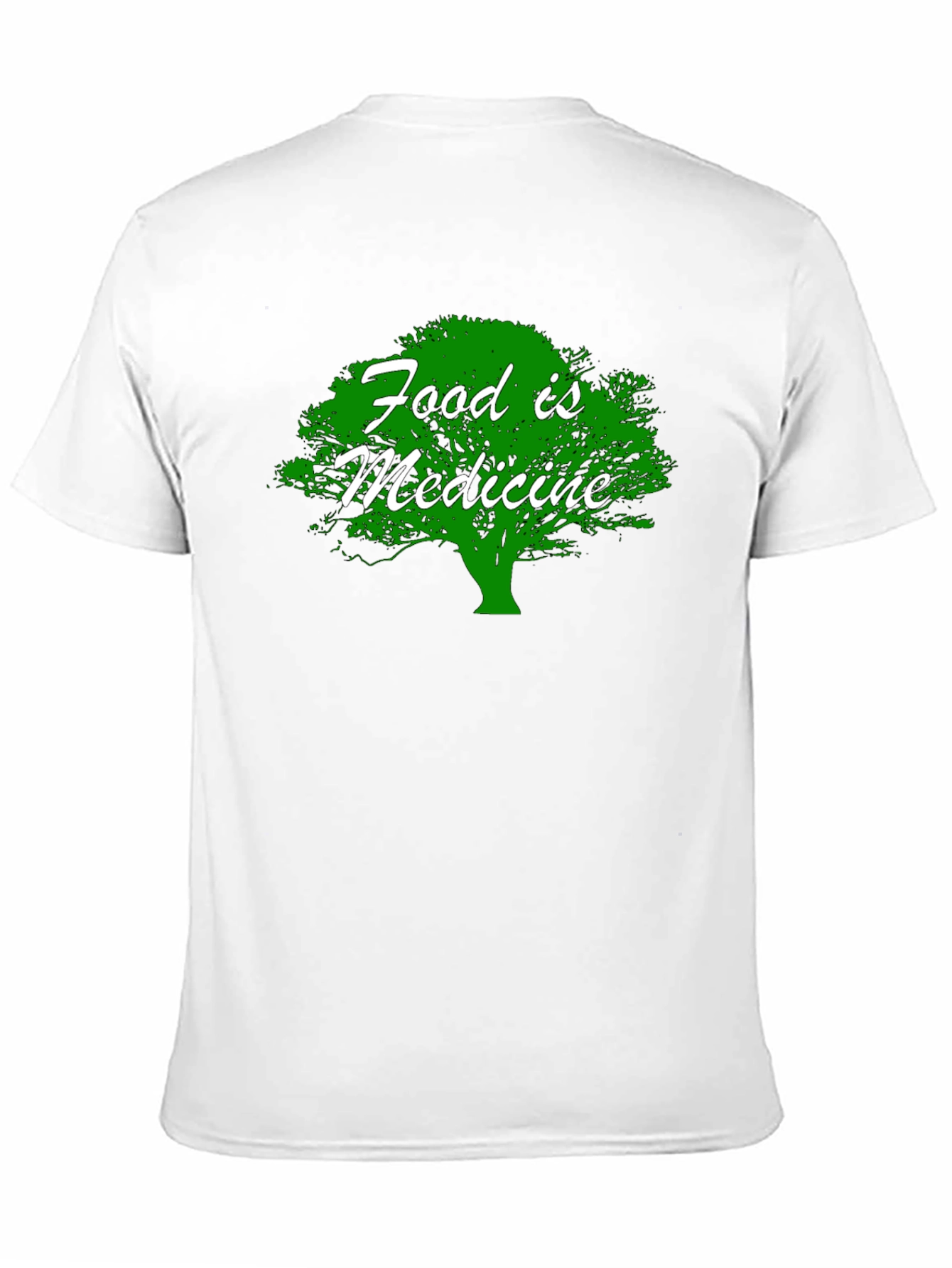 Black Food is Medicine T-Shirt - Organic Health Tee view 11