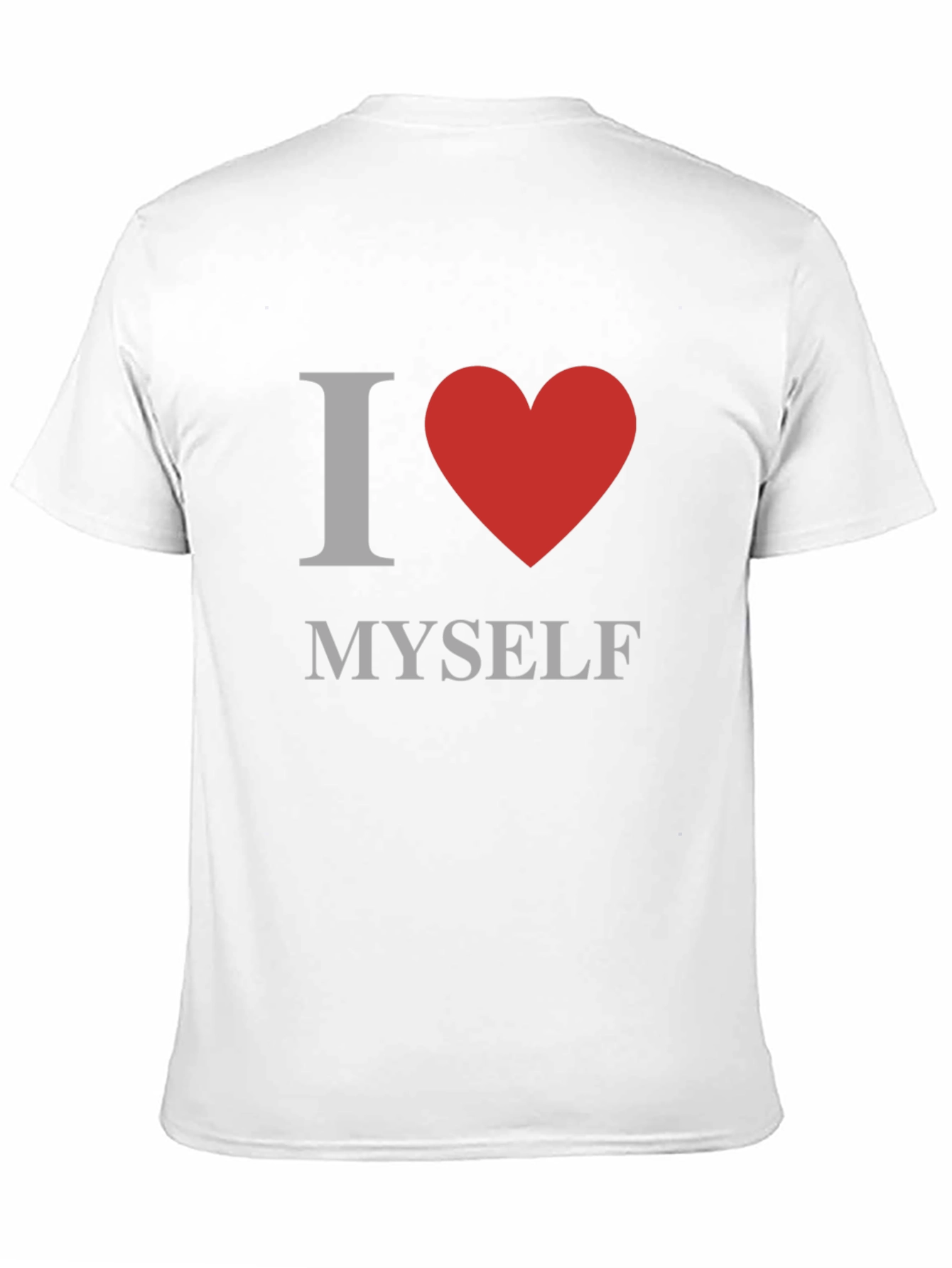 Black I Love Myself T-Shirt - Men's Graphic Tee view 11