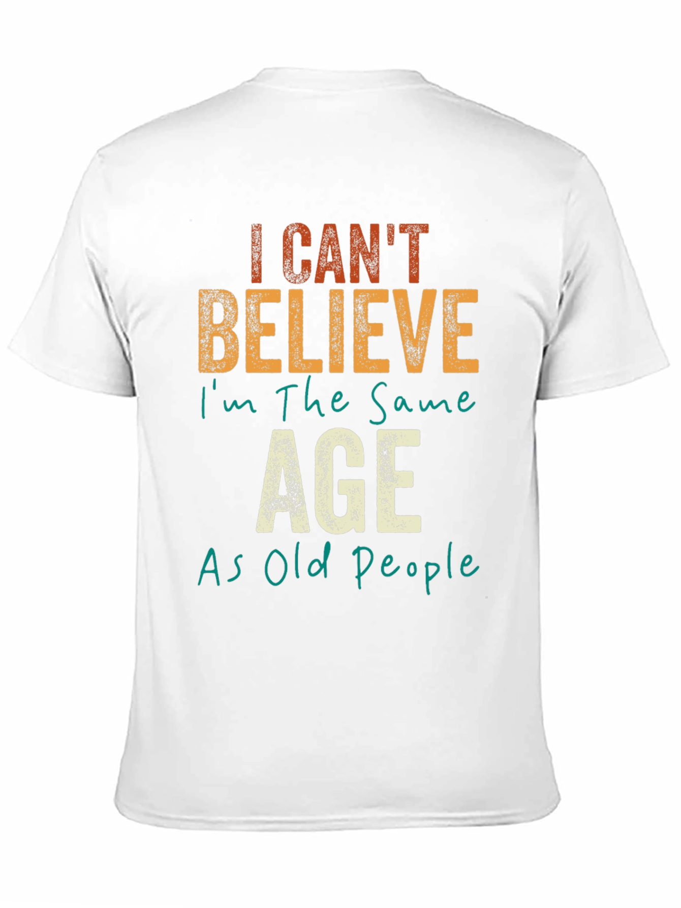 Black Funny 'I Can't Believe' Graphic Tee view 11