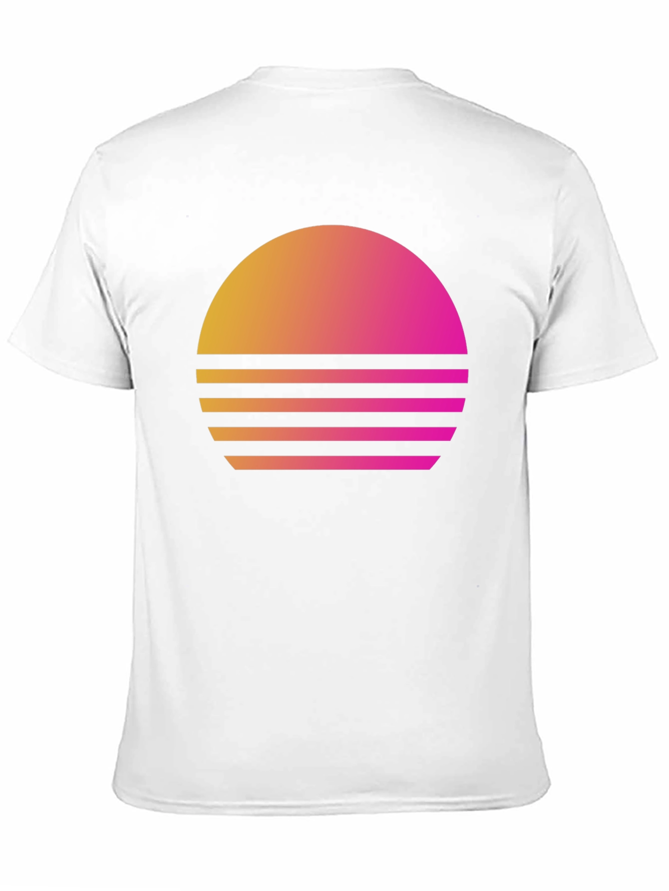 Black Retro Sunset T-Shirt - Vintage Style Graphic Tee view 11