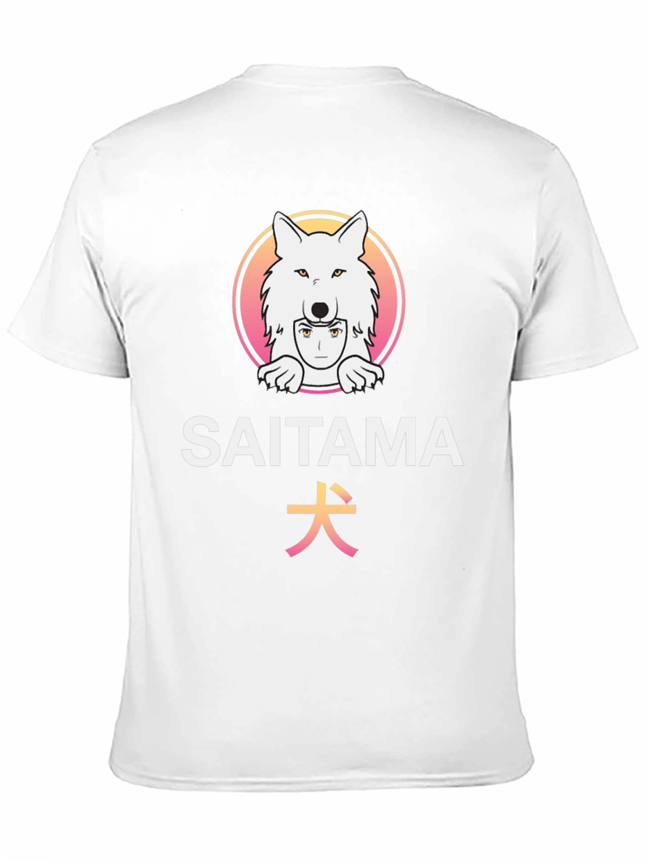 Black Saitama Dog Graphic T-Shirt - Anime Inspired view 11