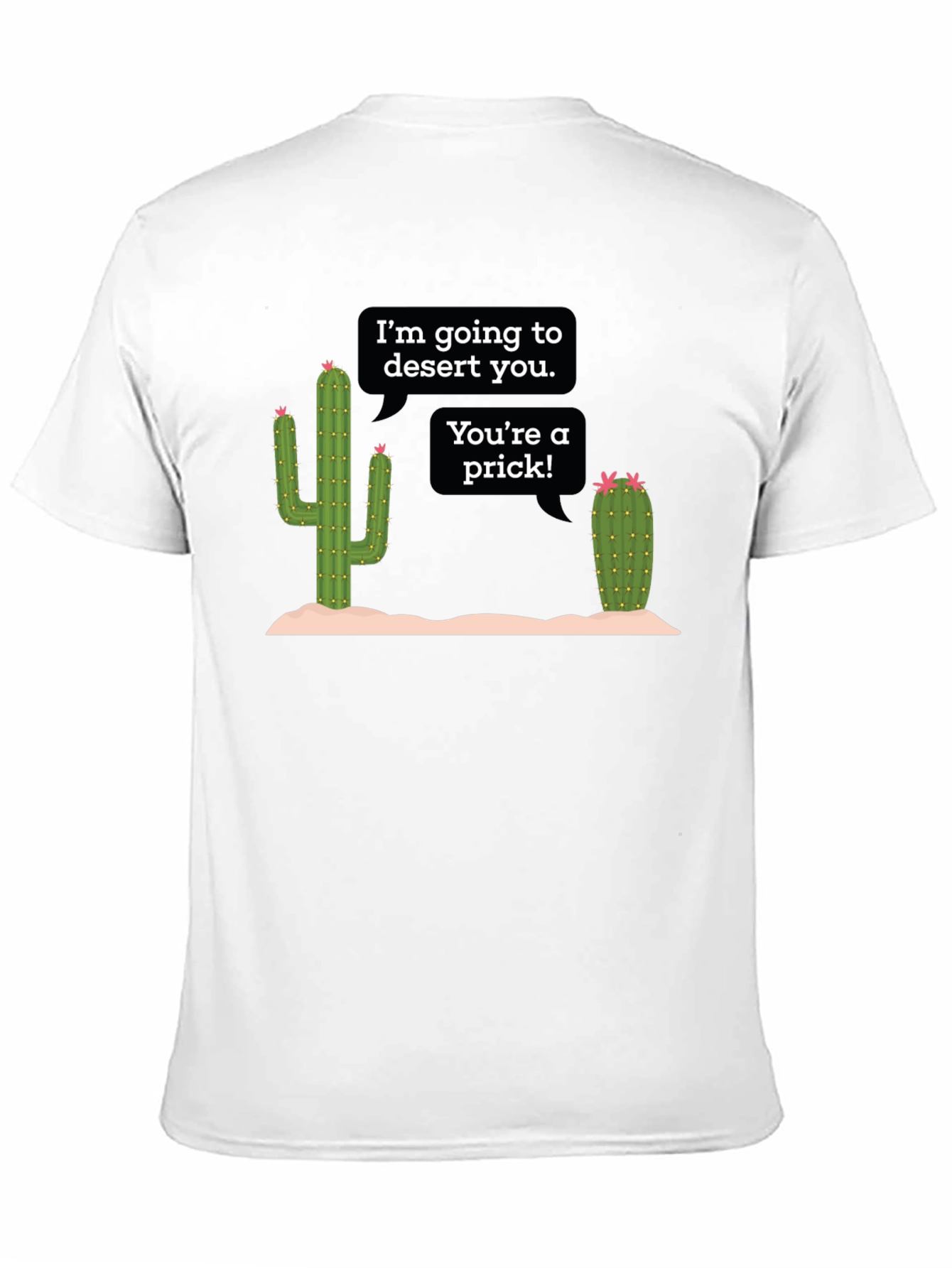 Black Desert You Cactus Graphic T-Shirt view 11