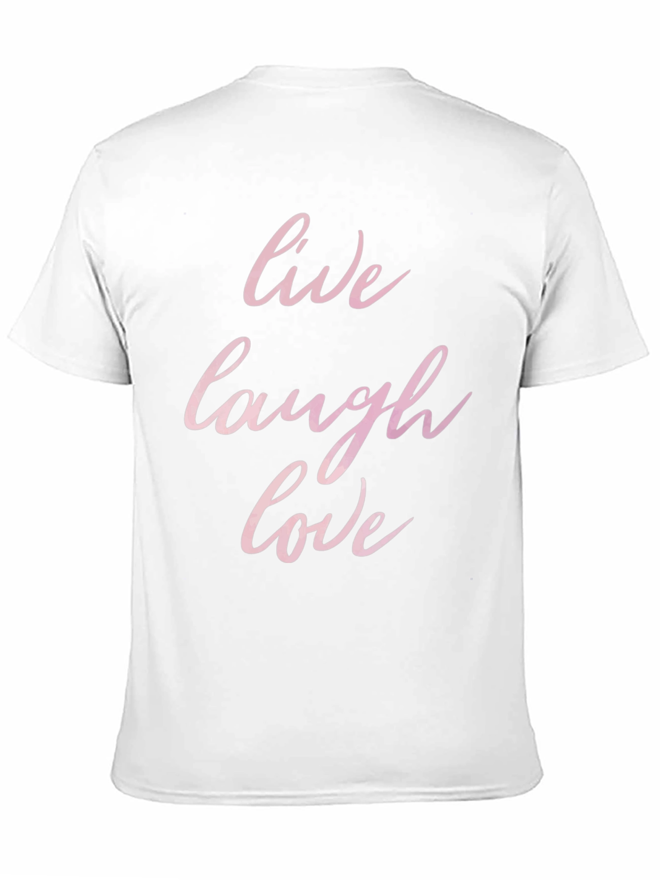 Black Live Laugh Love Black Tee view 11