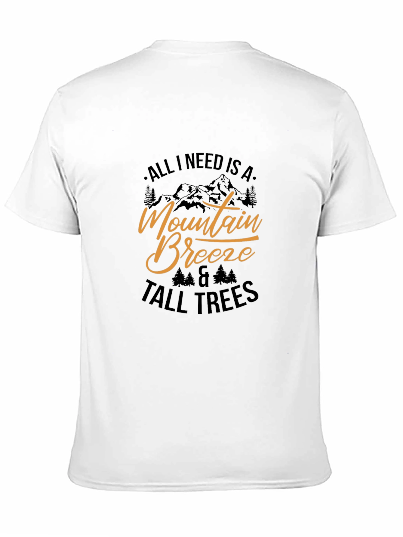 Black Mountain Breeze T-Shirt - Nature Lover Tee view 11