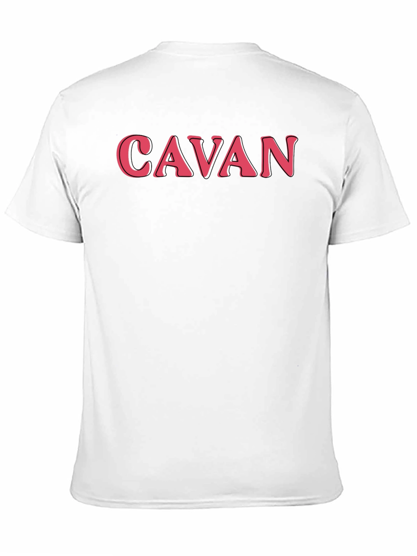 Black Cavan Text Graphic T-Shirt - Black view 11