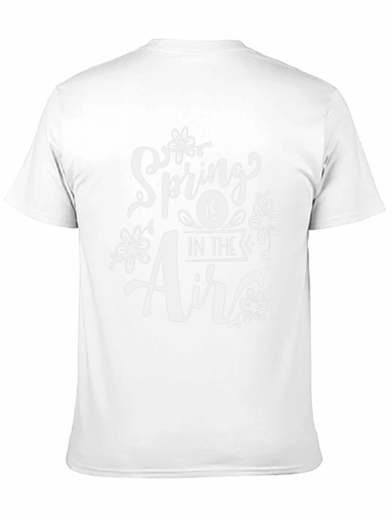 Black Spring is in the Air Graphic Tee view 11