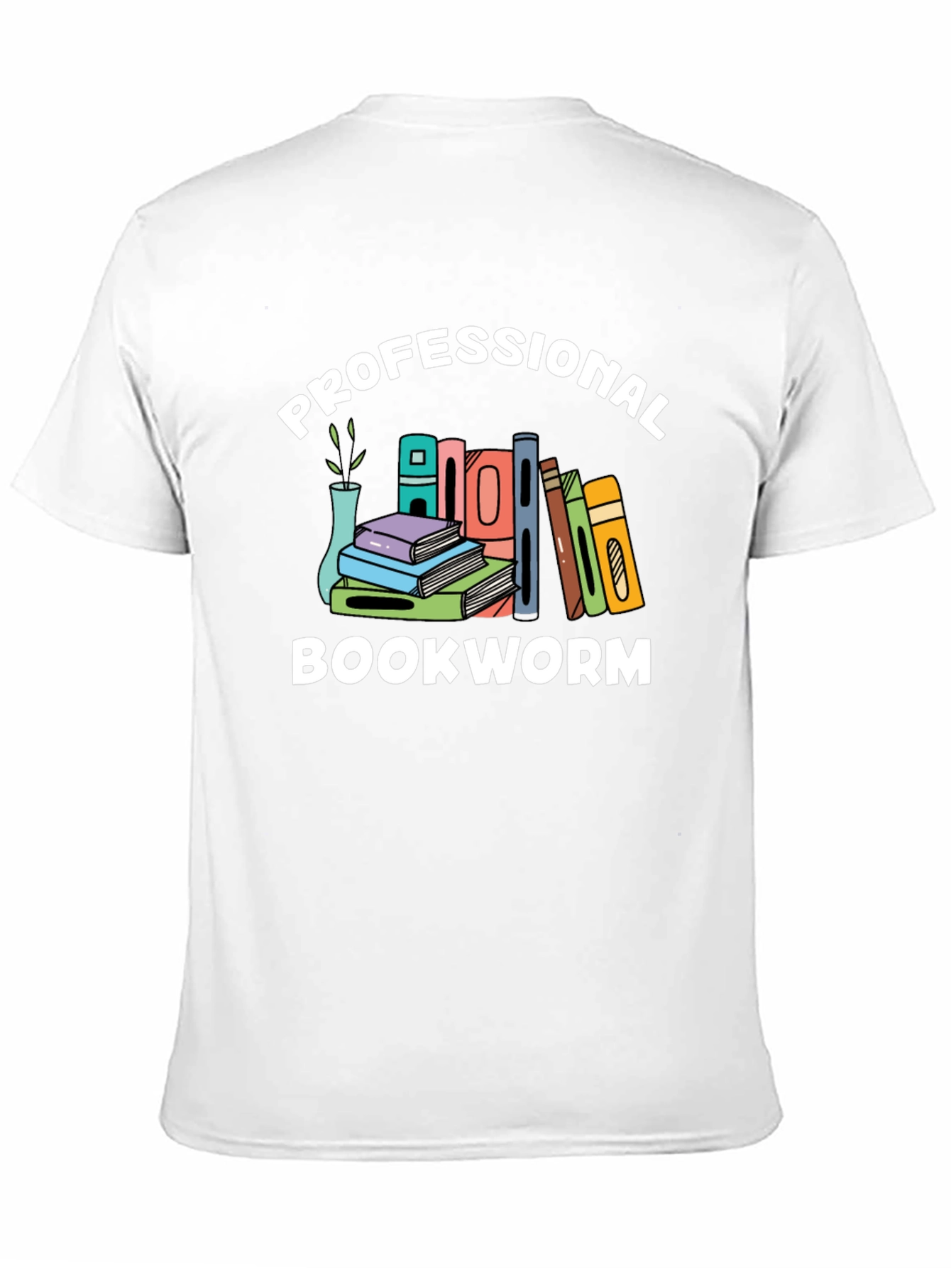 Black Professional Bookworm T-Shirt - Reading Lover Tee view 11
