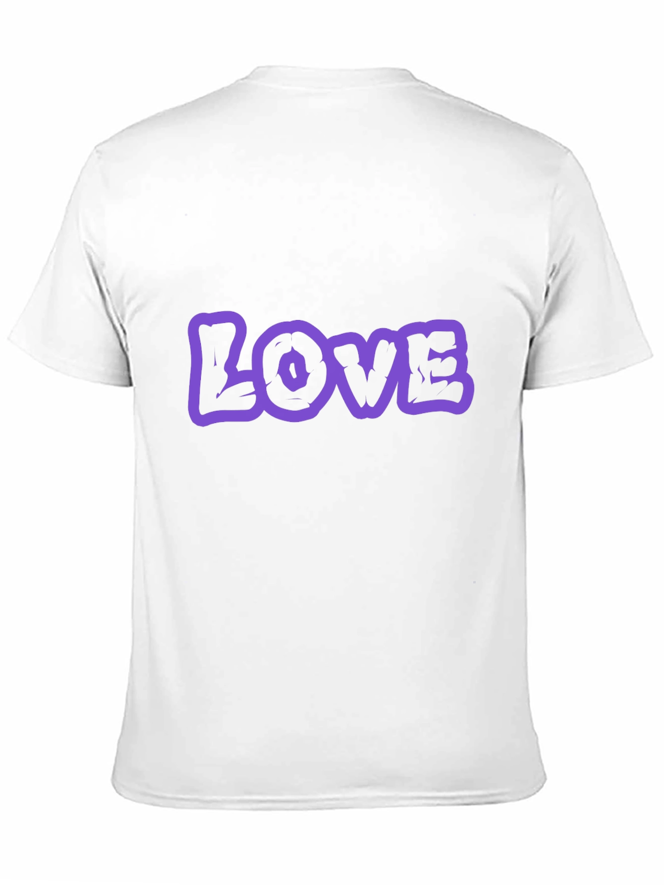 Black Love Graphic T-Shirt - Black Casual Tee view 11