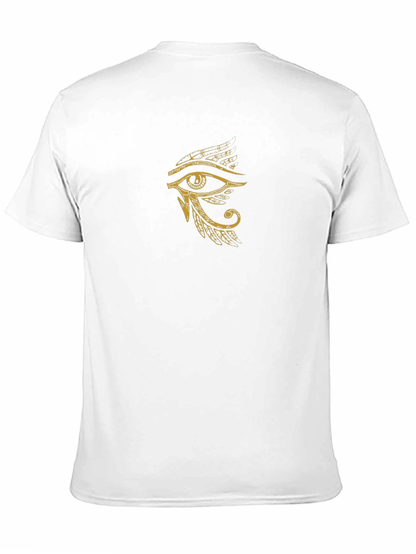 Black Eye of Horus T-Shirt - Egyptian Symbol view 11
