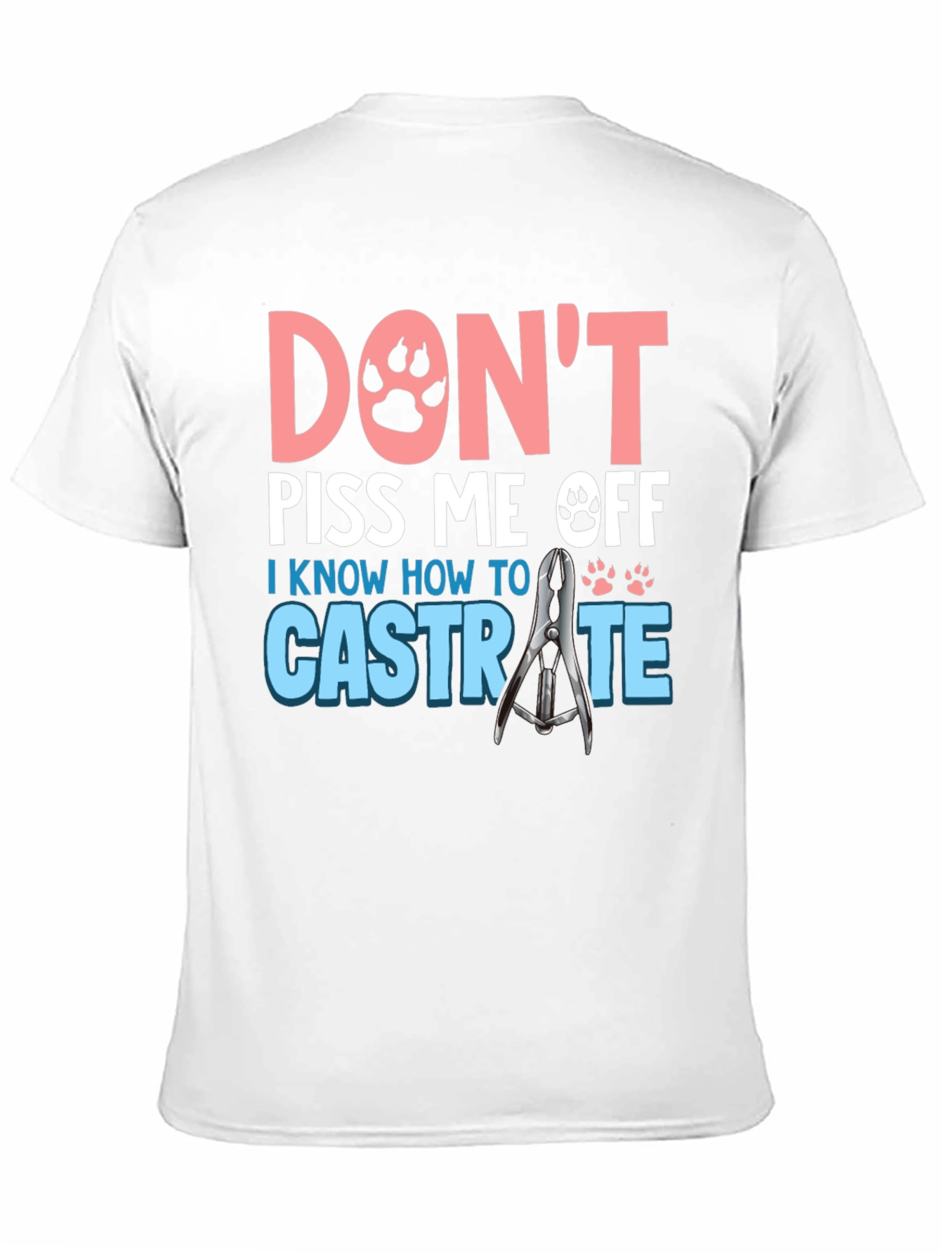 Black Don't Piss Me Off Funny T-Shirt view 11