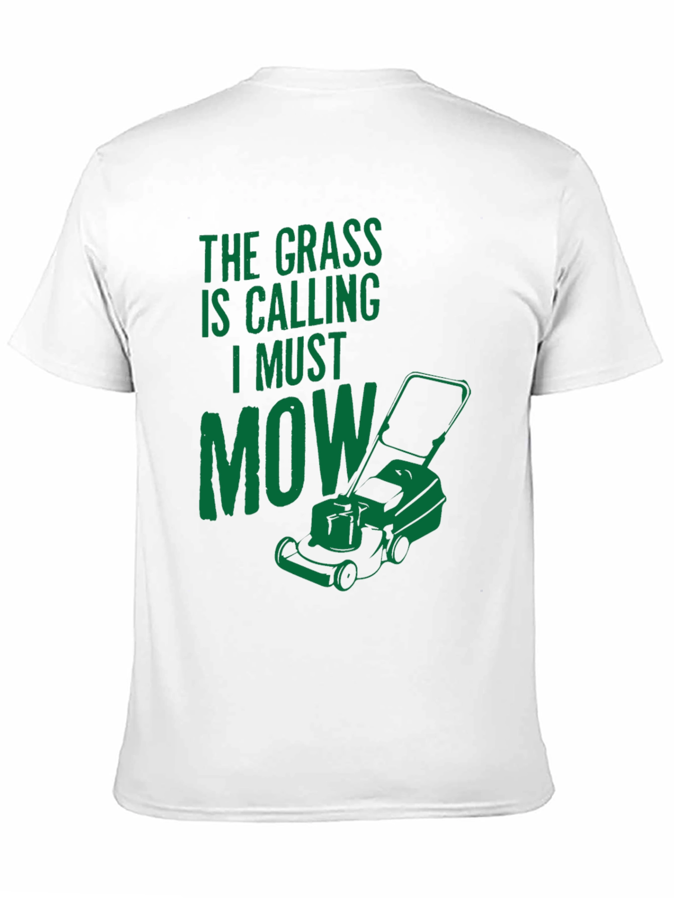 The Grass is Calling T-Shirt - Funny Mowing Tee - 11