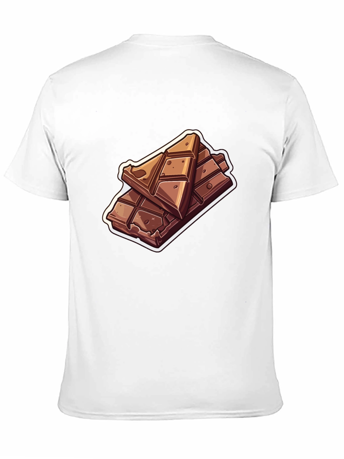 Black Chocolate Bar Graphic T-Shirt - Sweet Tooth Fashion view 11