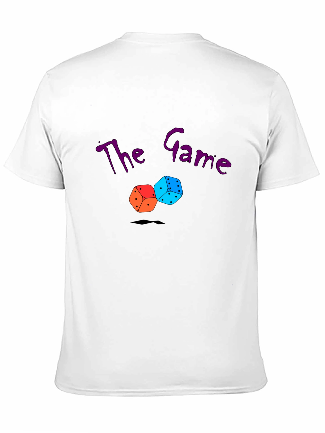 Black The Game Dice Graphic T-Shirt - Stylish & Unique view 11