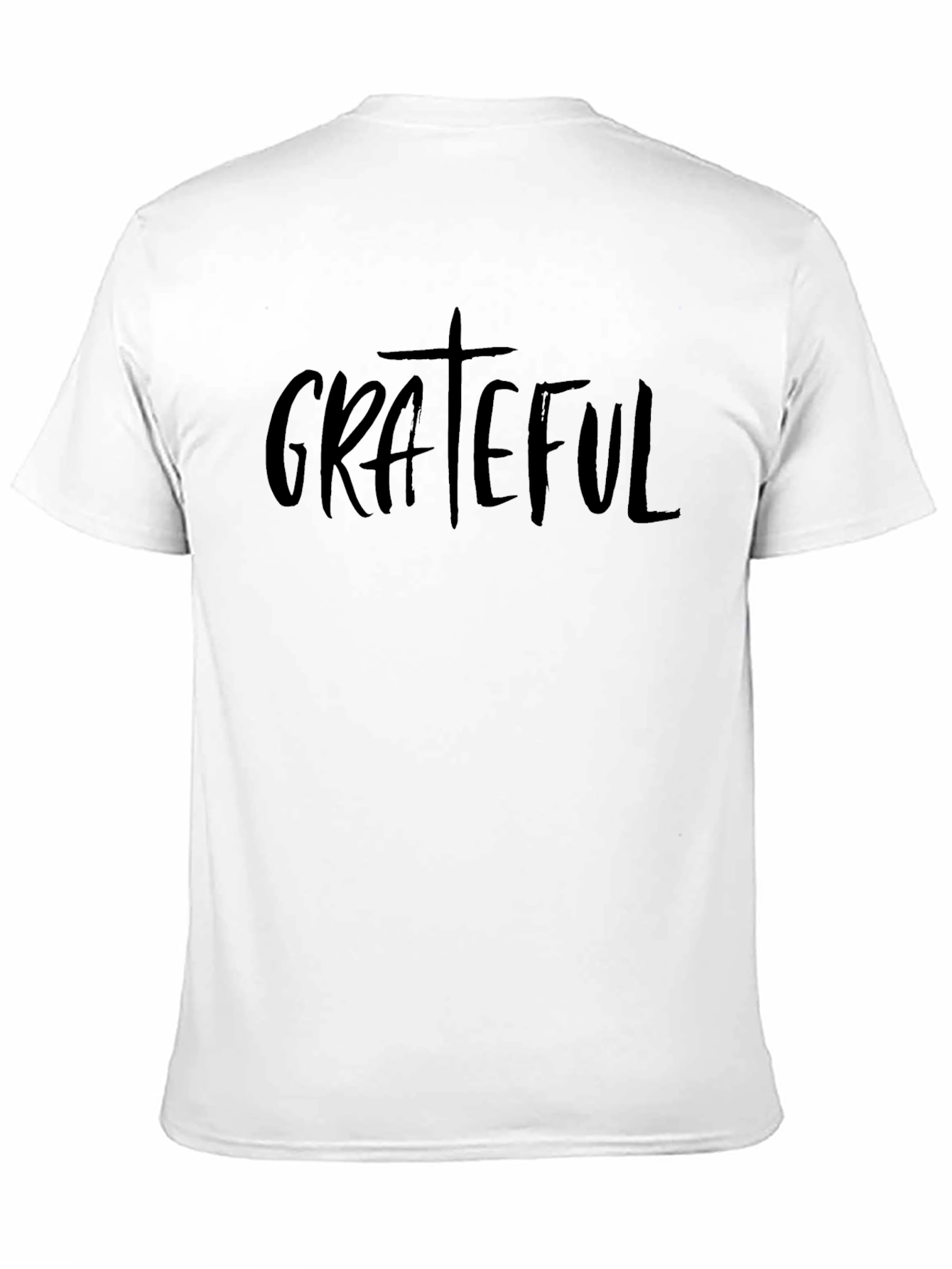 Black Grateful Graphic T-Shirt - Black Crew Neck Tee view 11