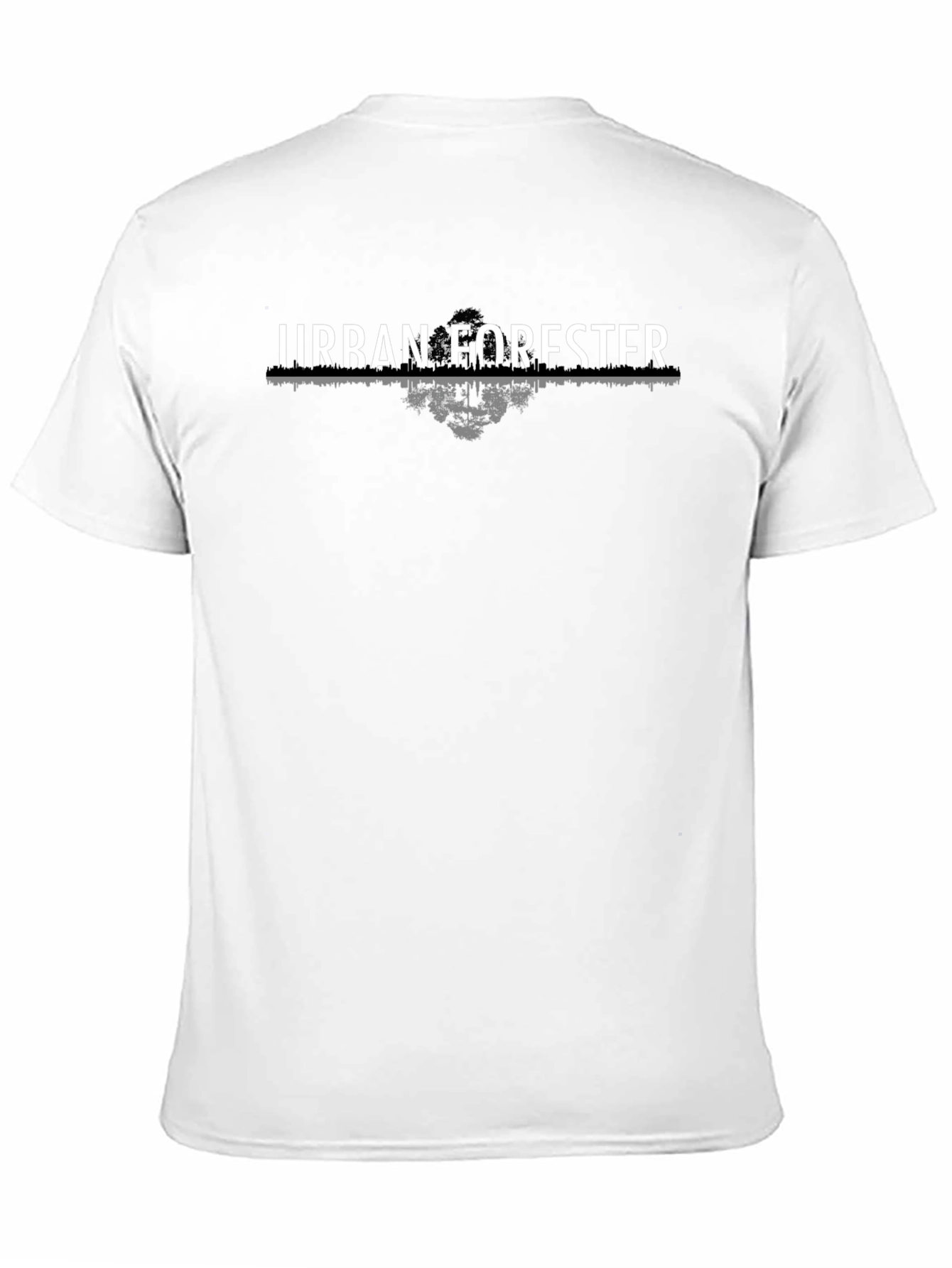 Black Urban Forester Graphic Print Black T-Shirt view 11