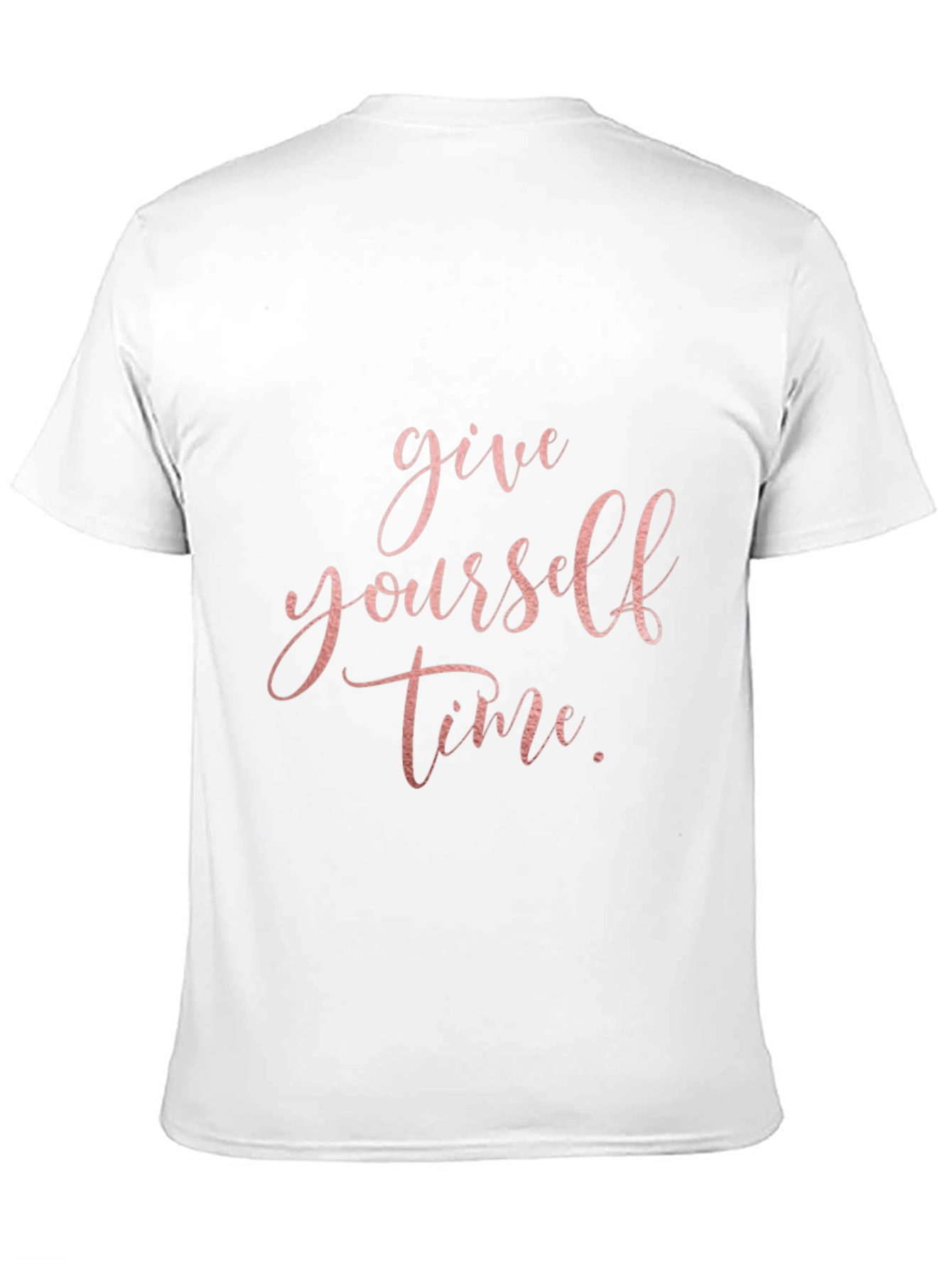 Black Give Yourself Time Black Graphic Tee view 11