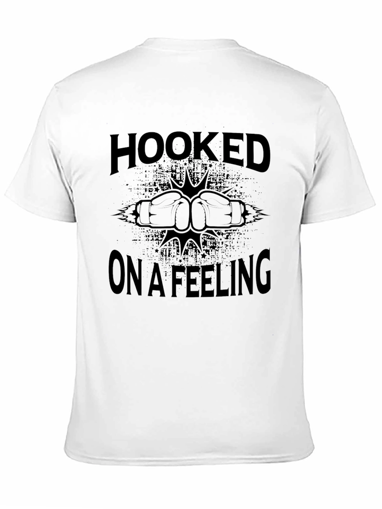 Black Hooked On A Feeling Graphic T-Shirt view 11