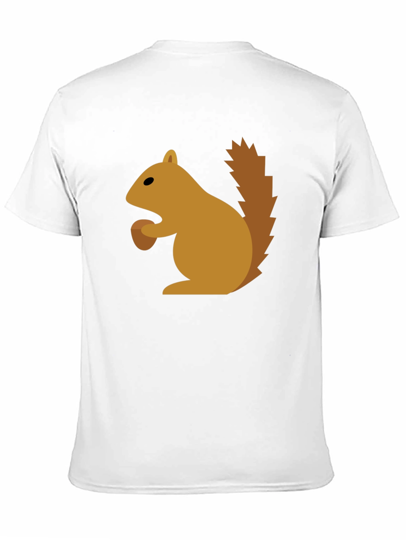 Black Squirrel Graphic Tee - Fun Black T-Shirt view 11