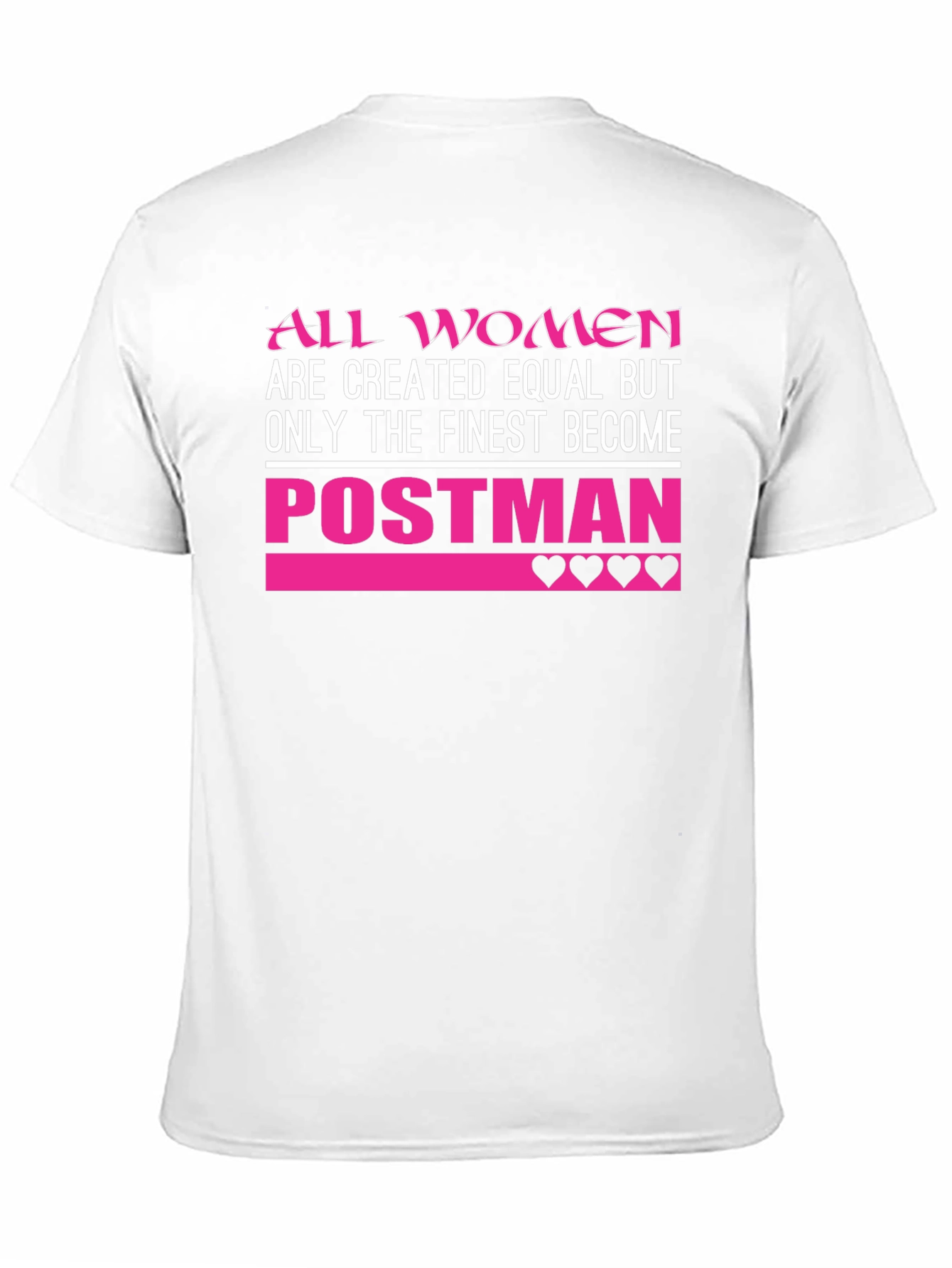 Black Finest Women Postman T-Shirt - Black view 11