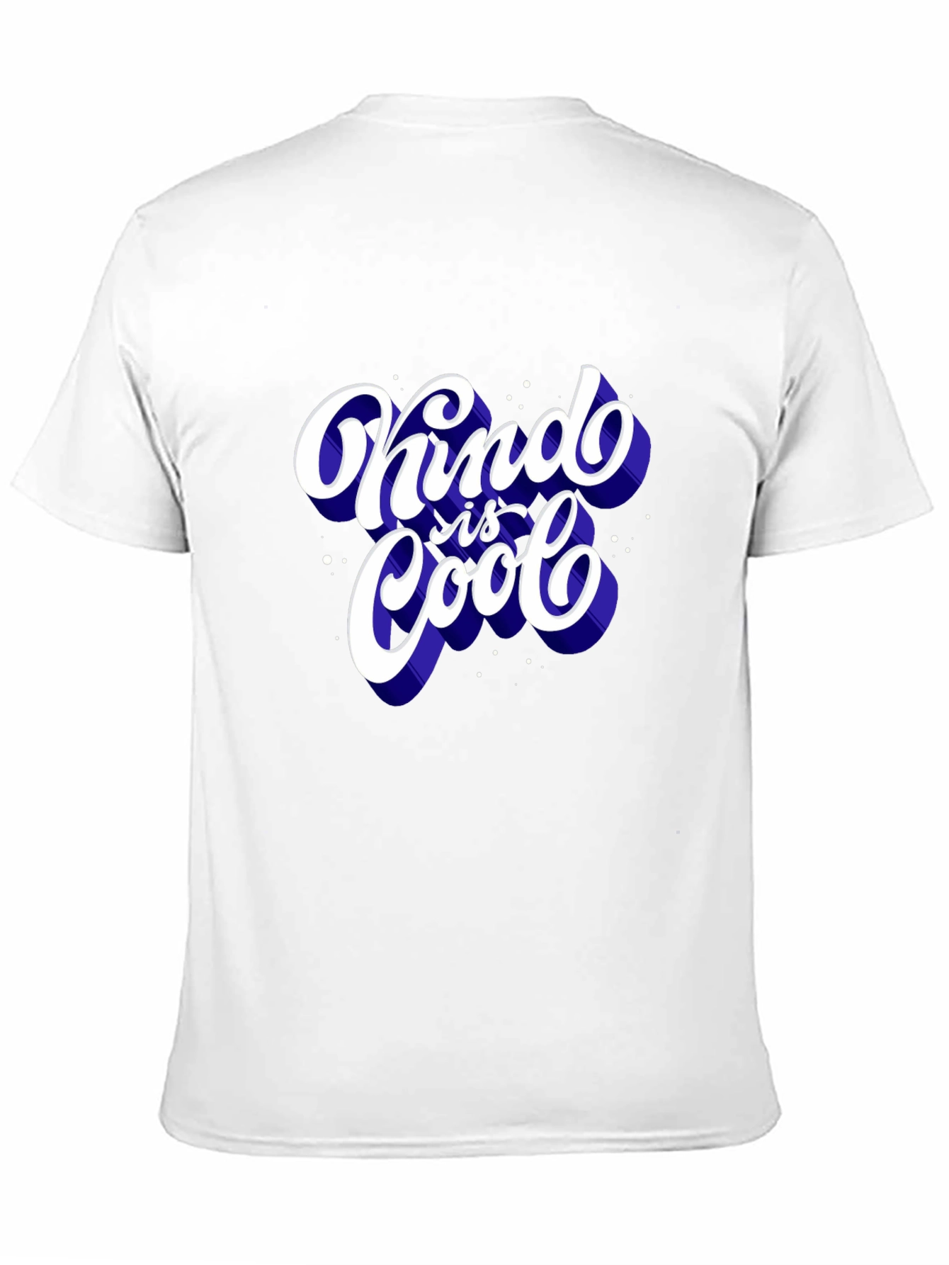 Black Kind is Cool Graphic Tee - Men's Short Sleeve T-Shirt view 11