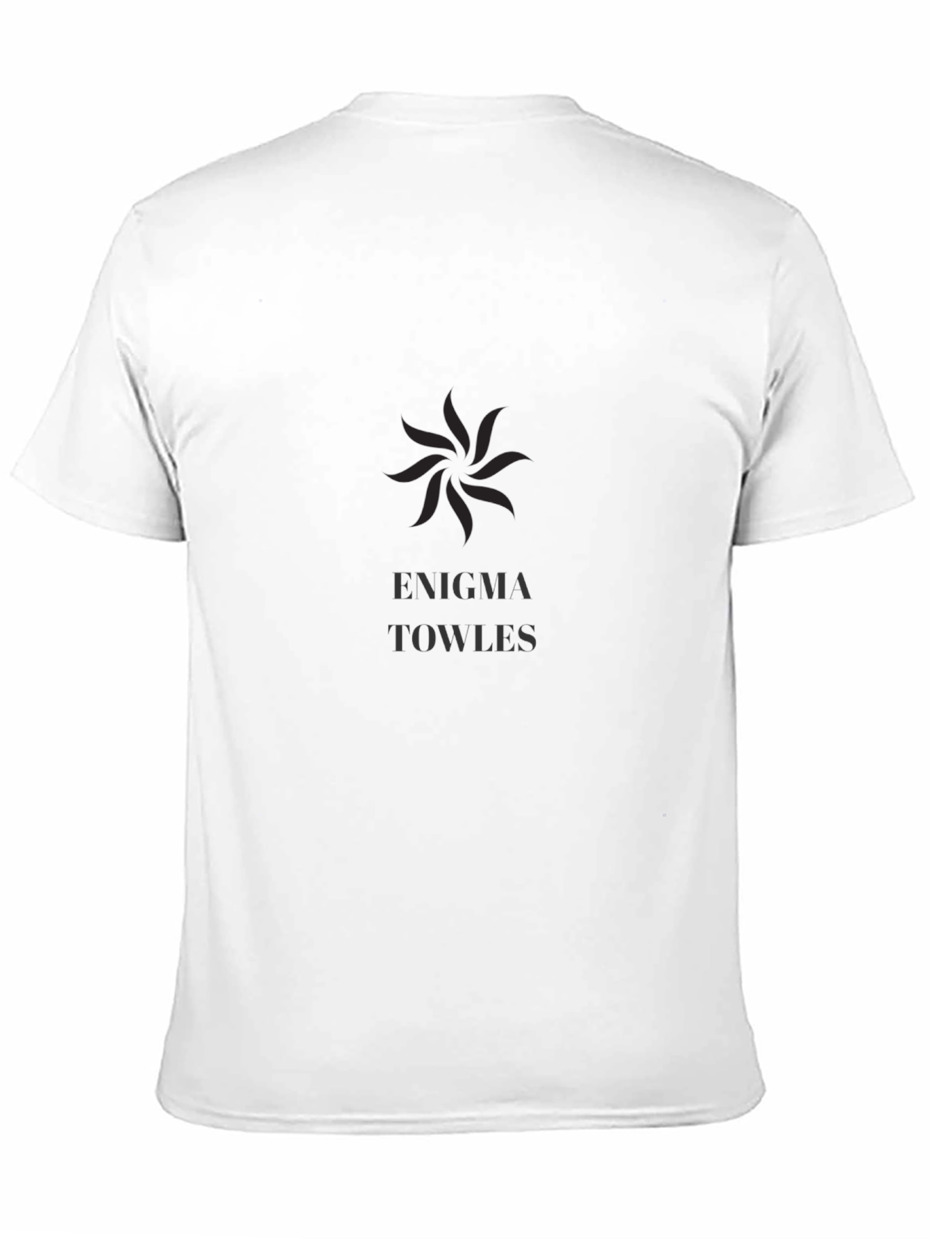 Black Enigma Towles Graphic Black T-Shirt view 11
