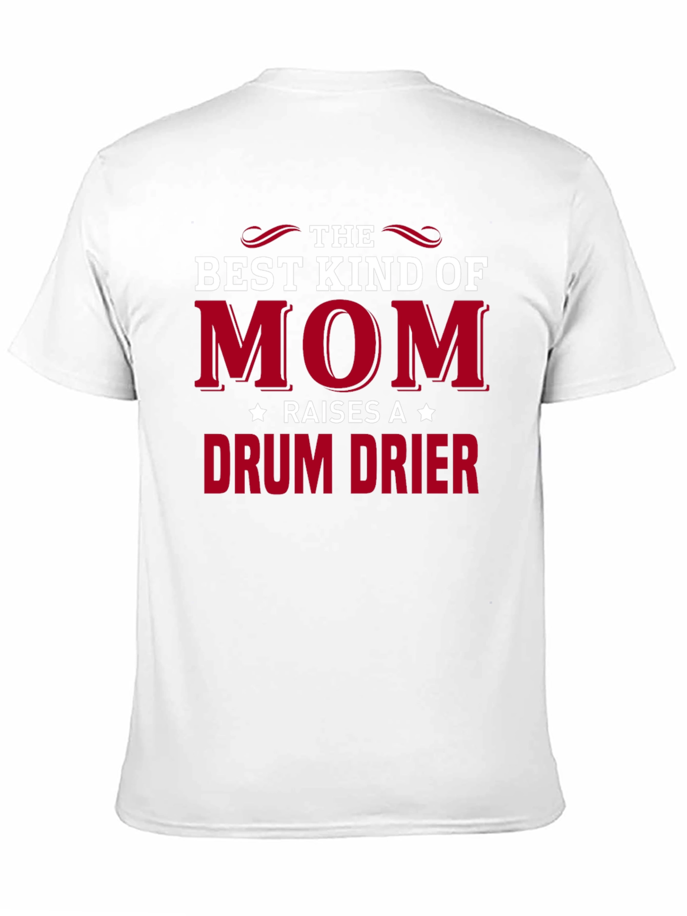 Black Best Kind of Mom Drum Drier T-Shirt view 11