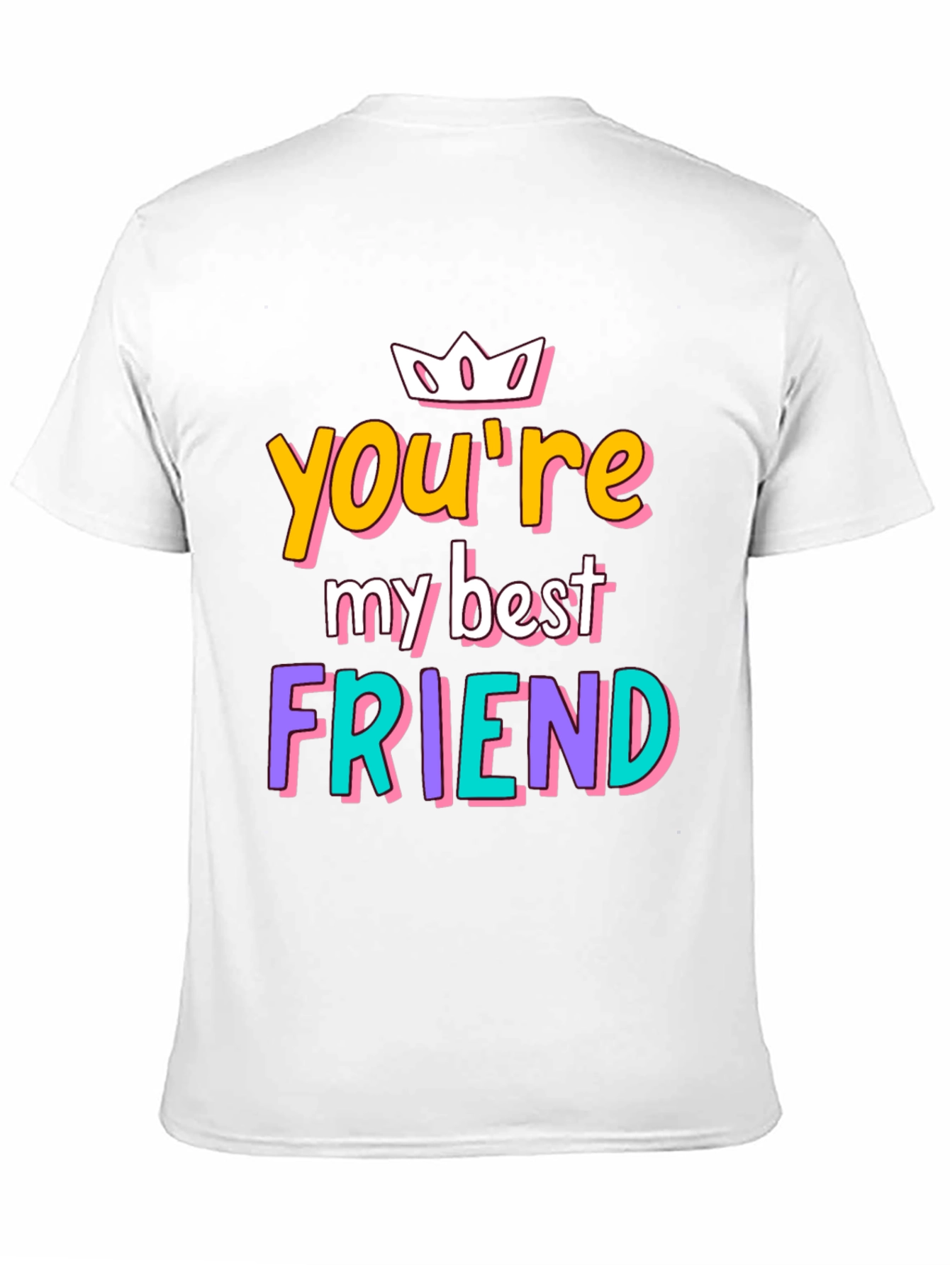 Black You're My Best Friend Graphic Tee view 11