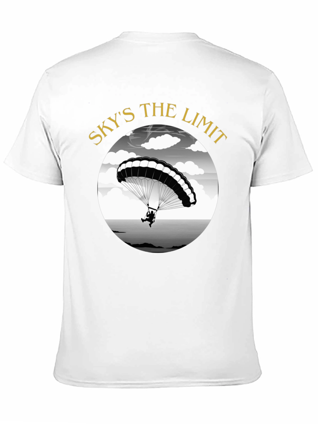 Black Sky's The Limit Parachute T-Shirt view 11