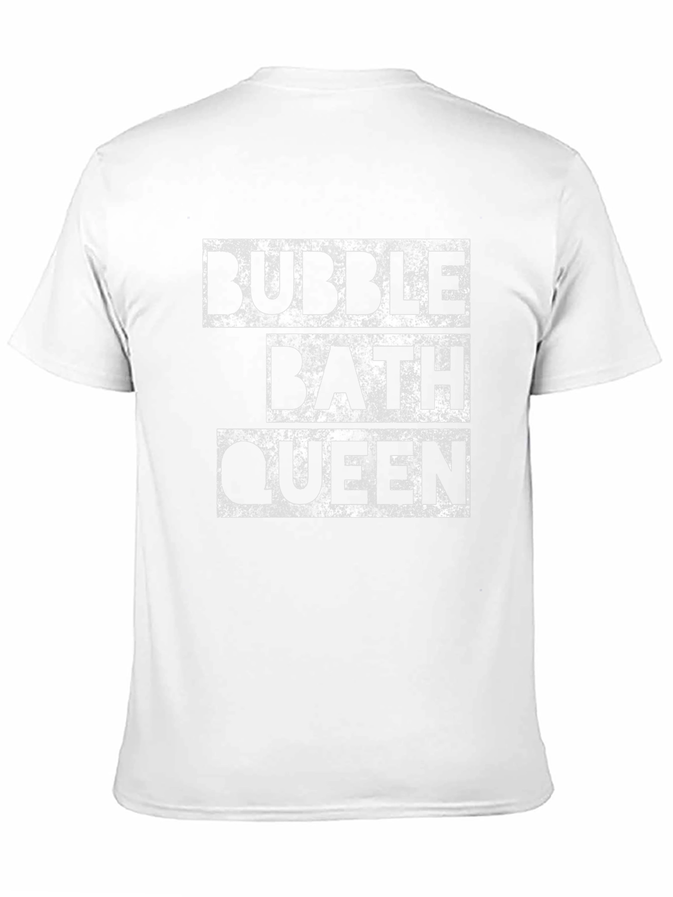 Black Bubble Bath Queen T-Shirt - Relaxing Spa Day Tee view 11