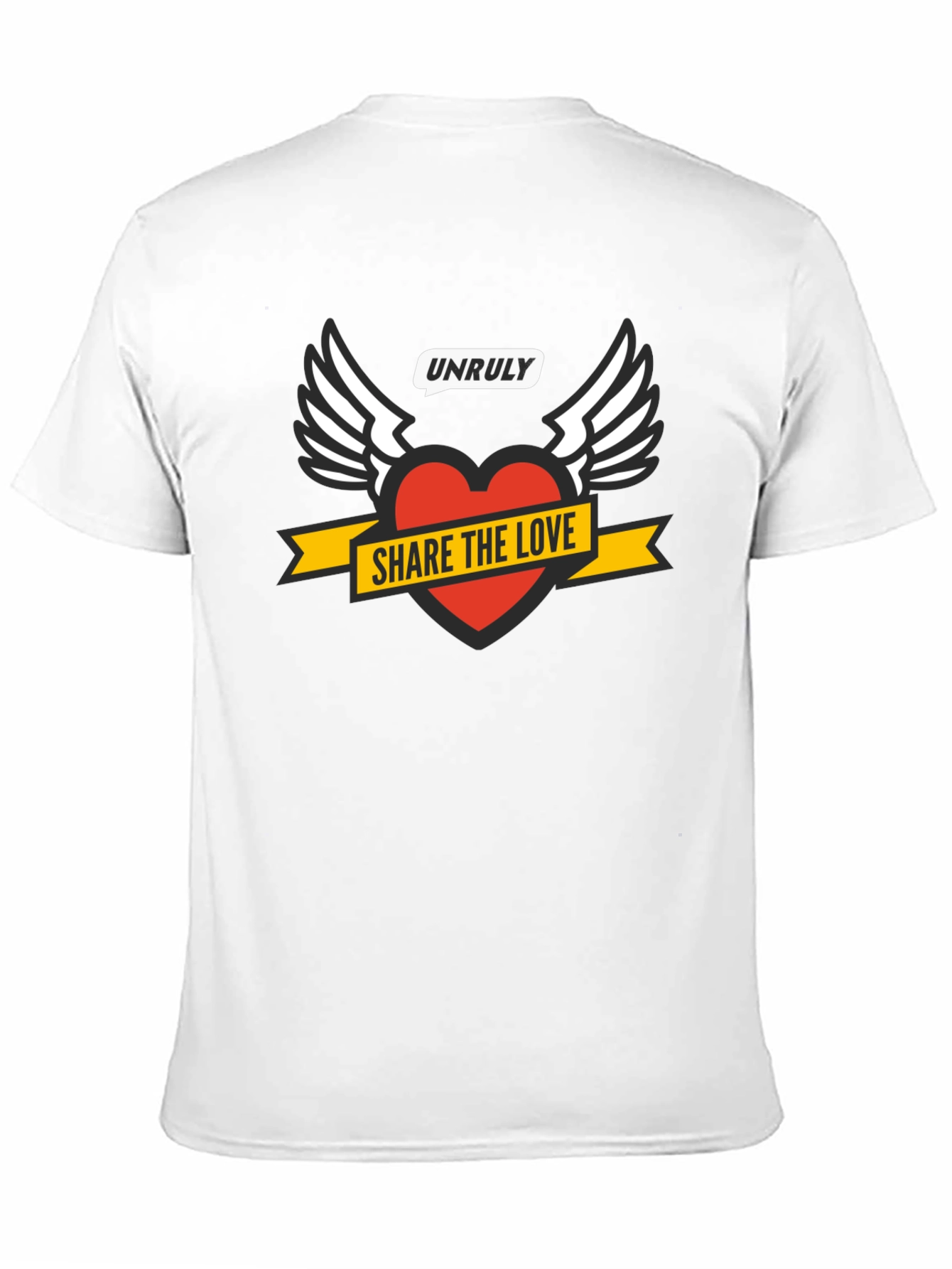 Black Unruly Share the Love Graphic Tee view 11