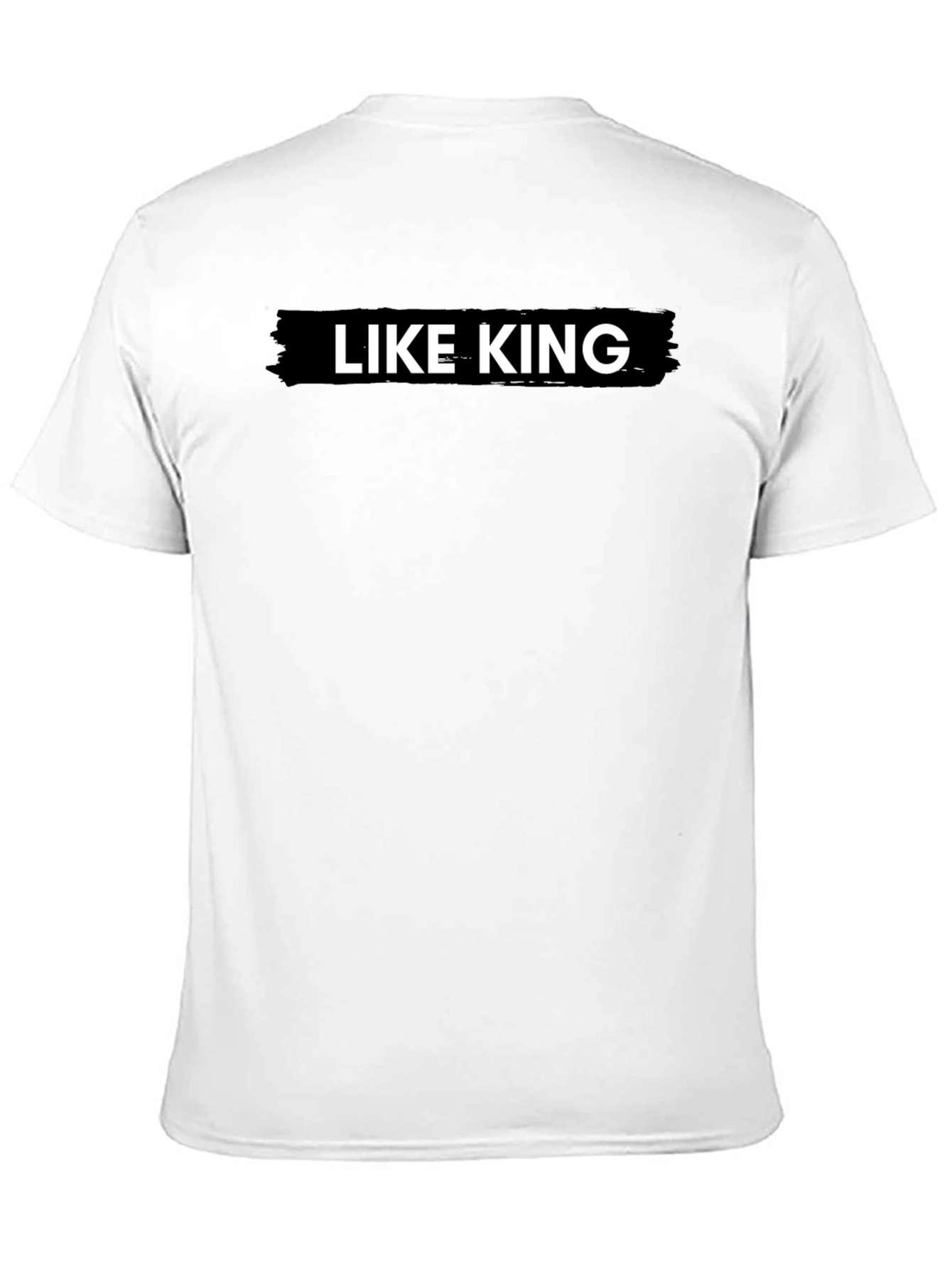 Black Like King Graphic Tee - Black Cotton T-Shirt view 11