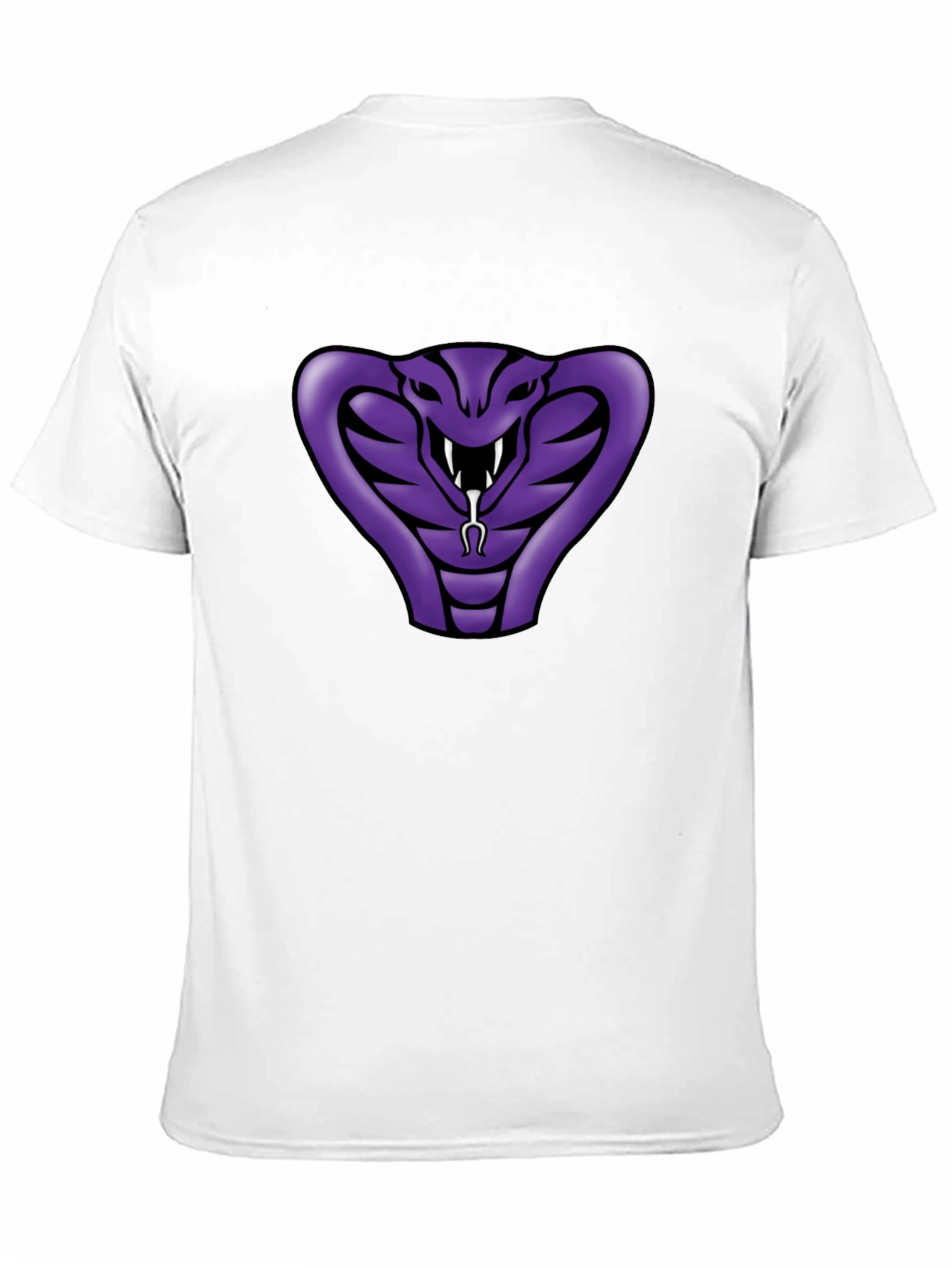 Black Cobra Graphic Tee - Men's Black T-Shirt view 11