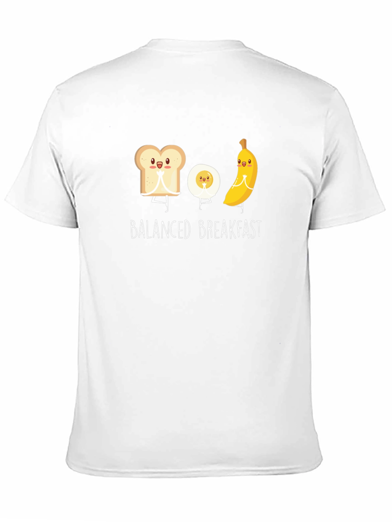 Black Balanced Breakfast Graphic Tee view 11