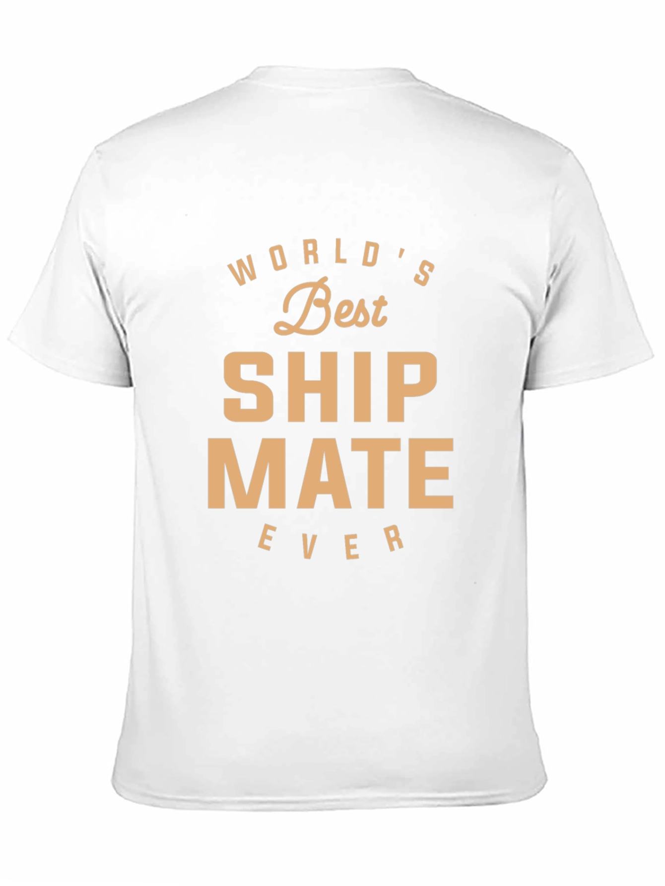 Black World's Best Ship Mate Ever T-Shirt view 11