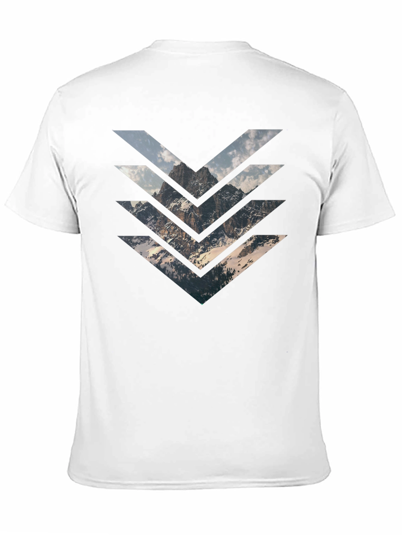 Black Mountain Arrow Graphic Black T-Shirt view 11
