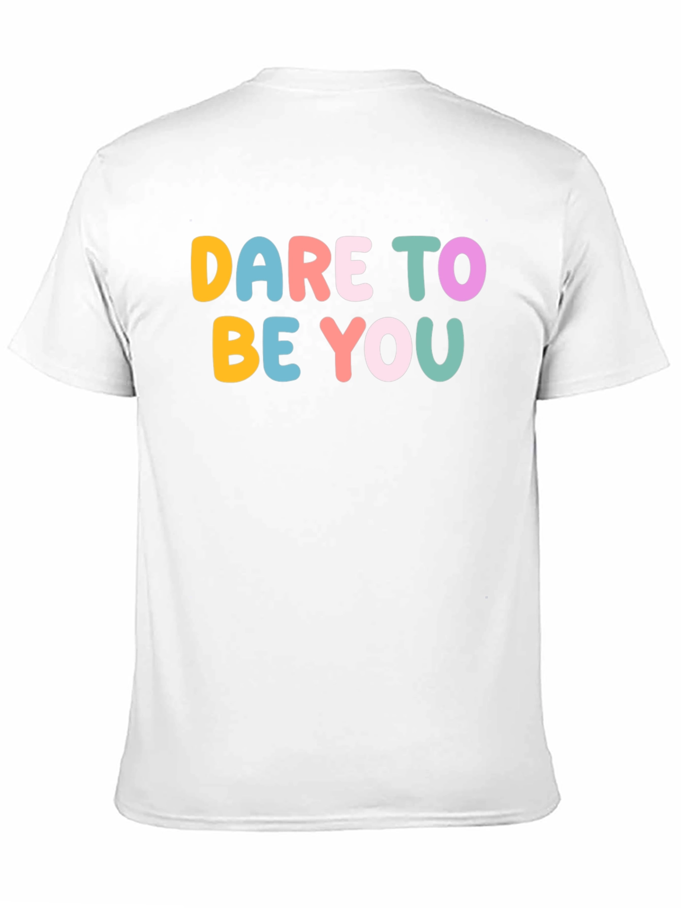 Black Dare to be You Graphic T-Shirt - Unisex view 11