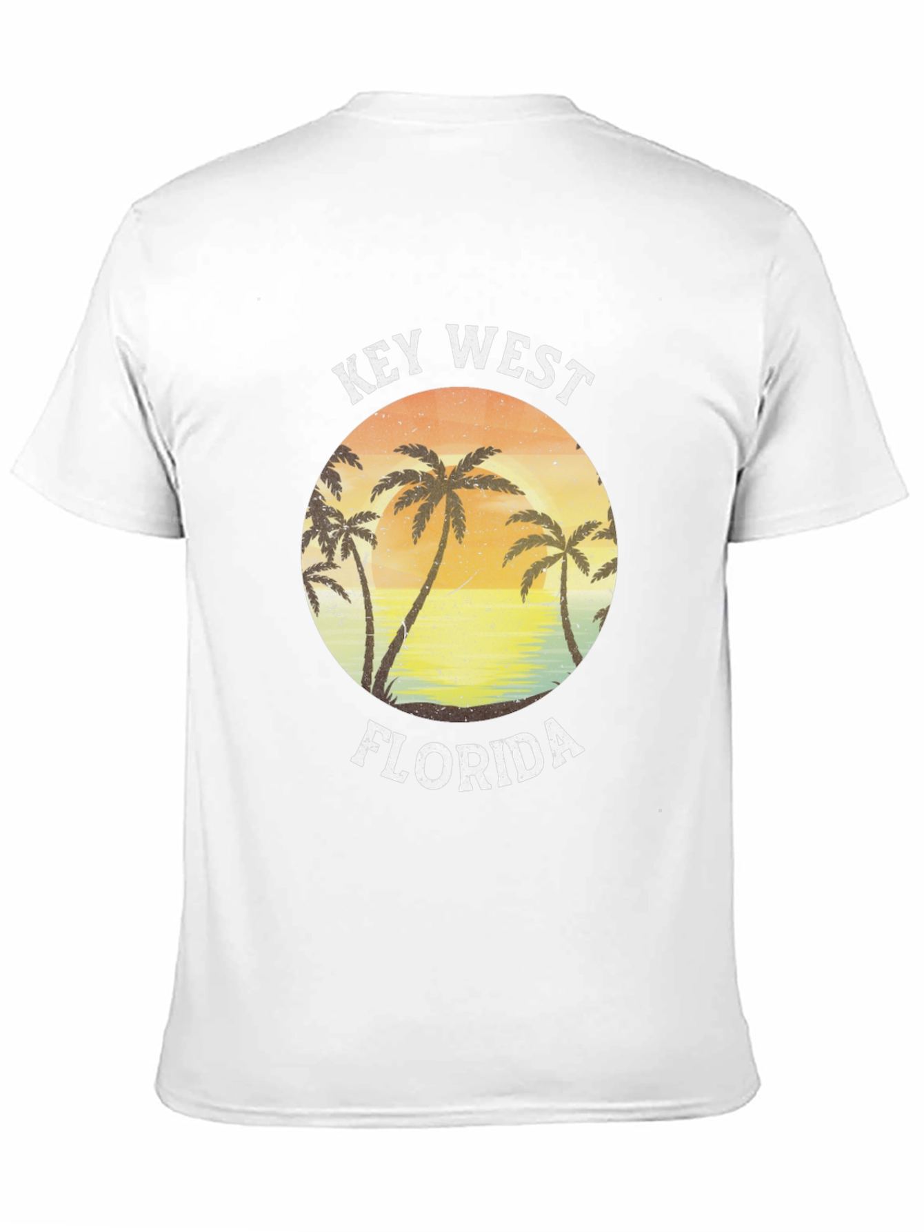 Key West Florida Palm Tree Graphic Tee - 11