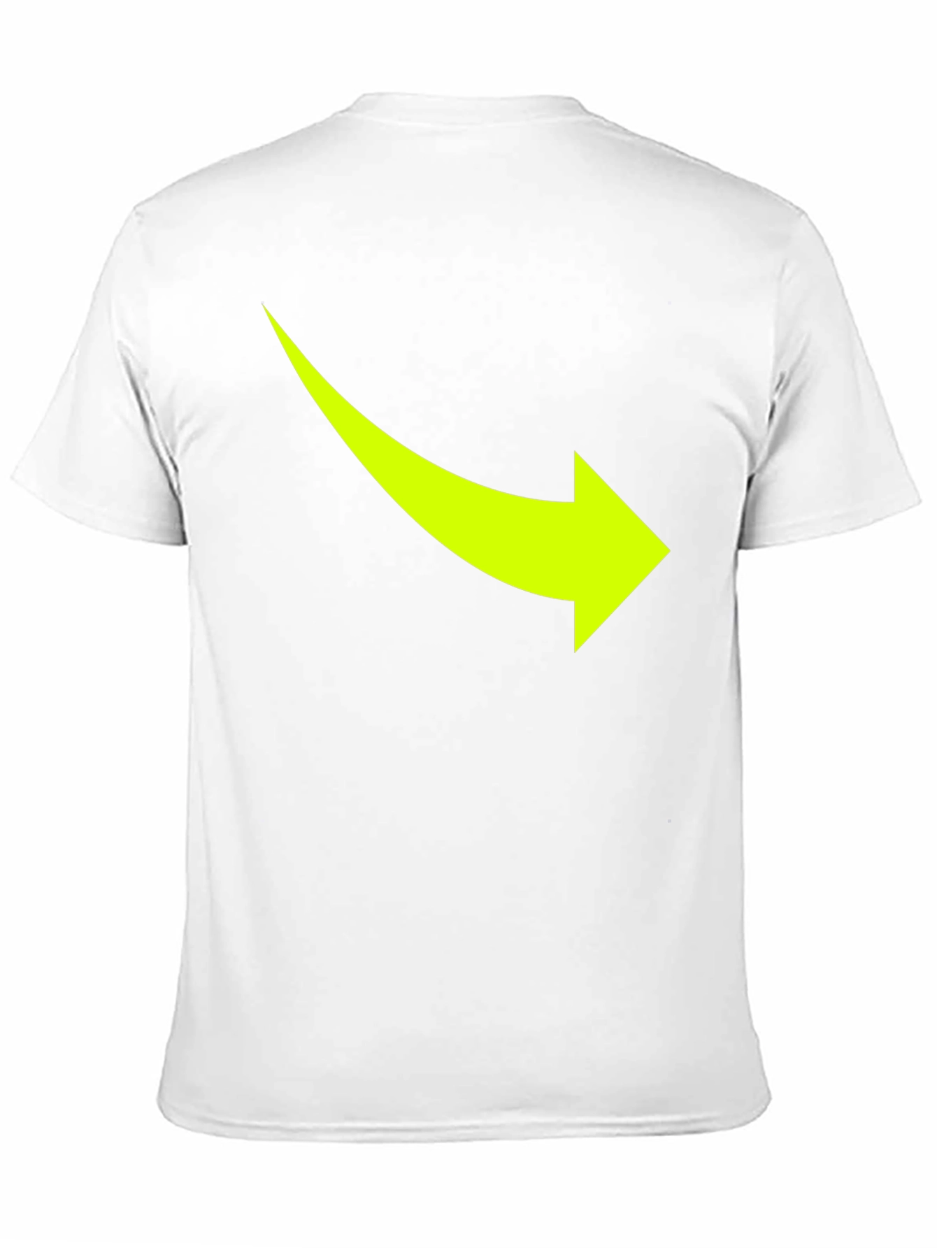 Black Arrow Graphic Tee - Casual Black T-Shirt view 11