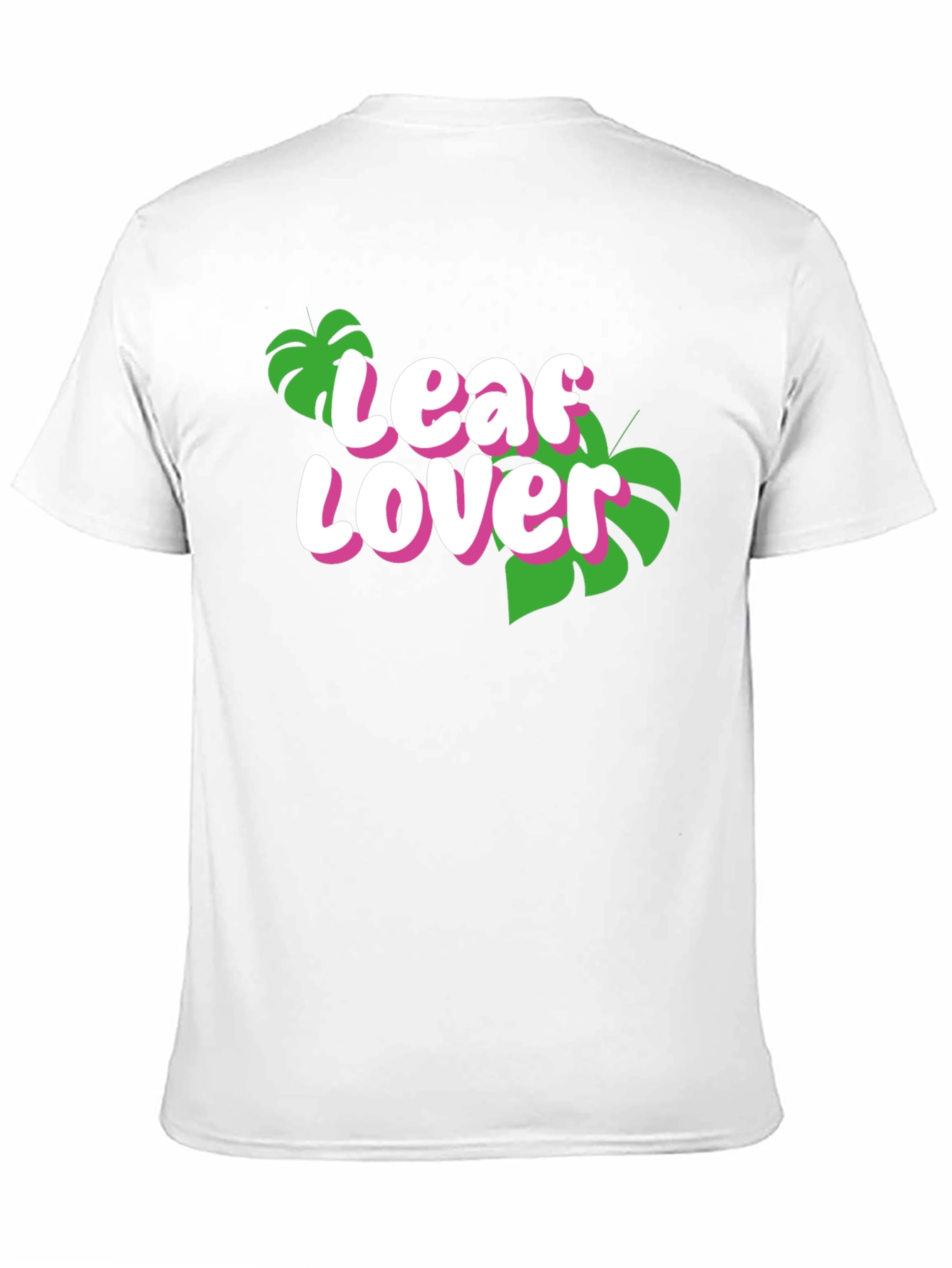 Black Leaf Lover Graphic T-Shirt - Nature Enthusiast Tee view 11
