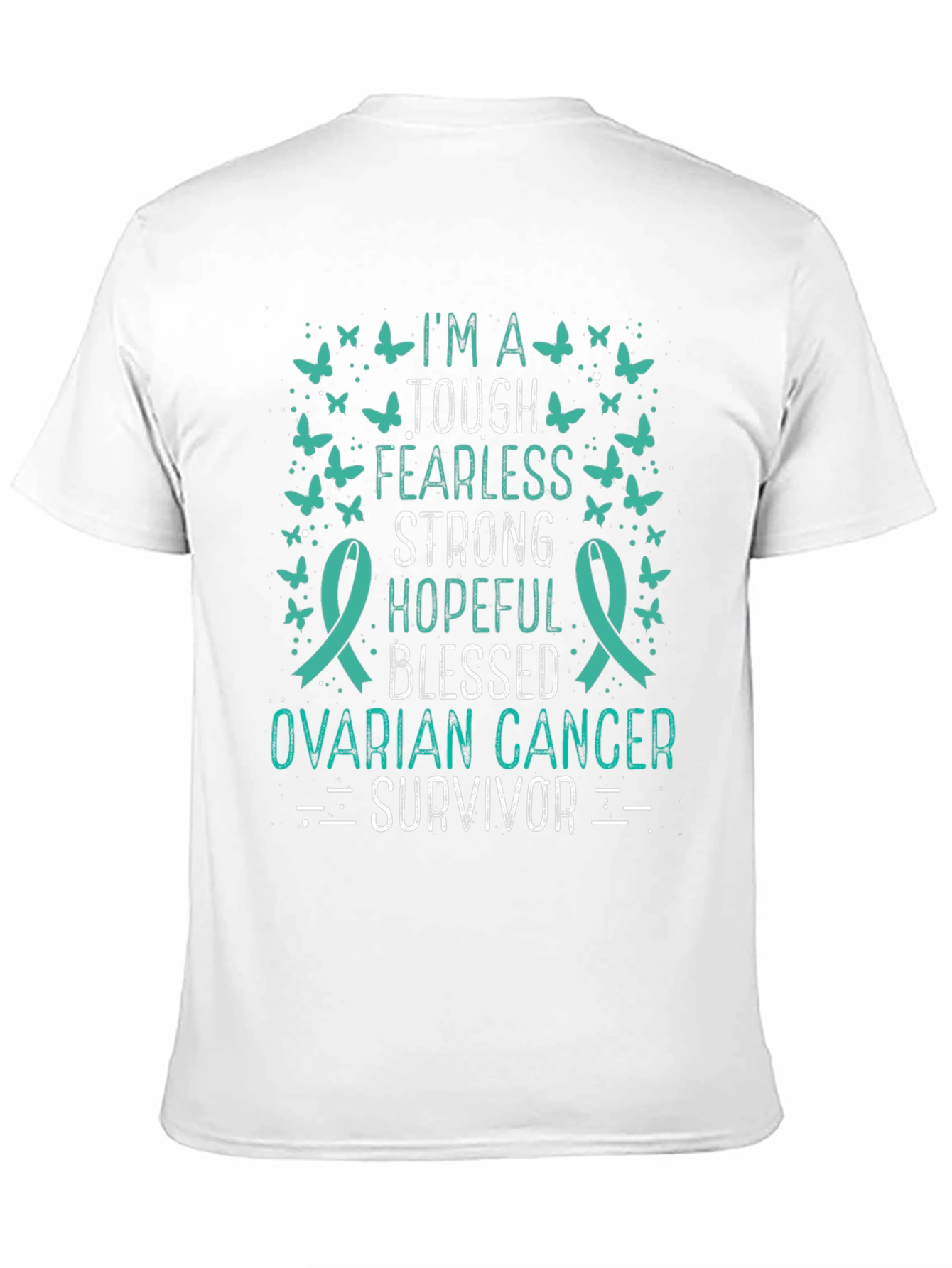 Ovarian Cancer Survivor Graphic Tee - 11