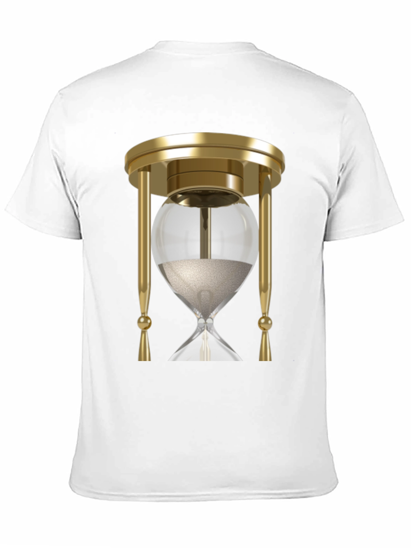 Black Hourglass Graphic Tee - Timeless Style! view 11