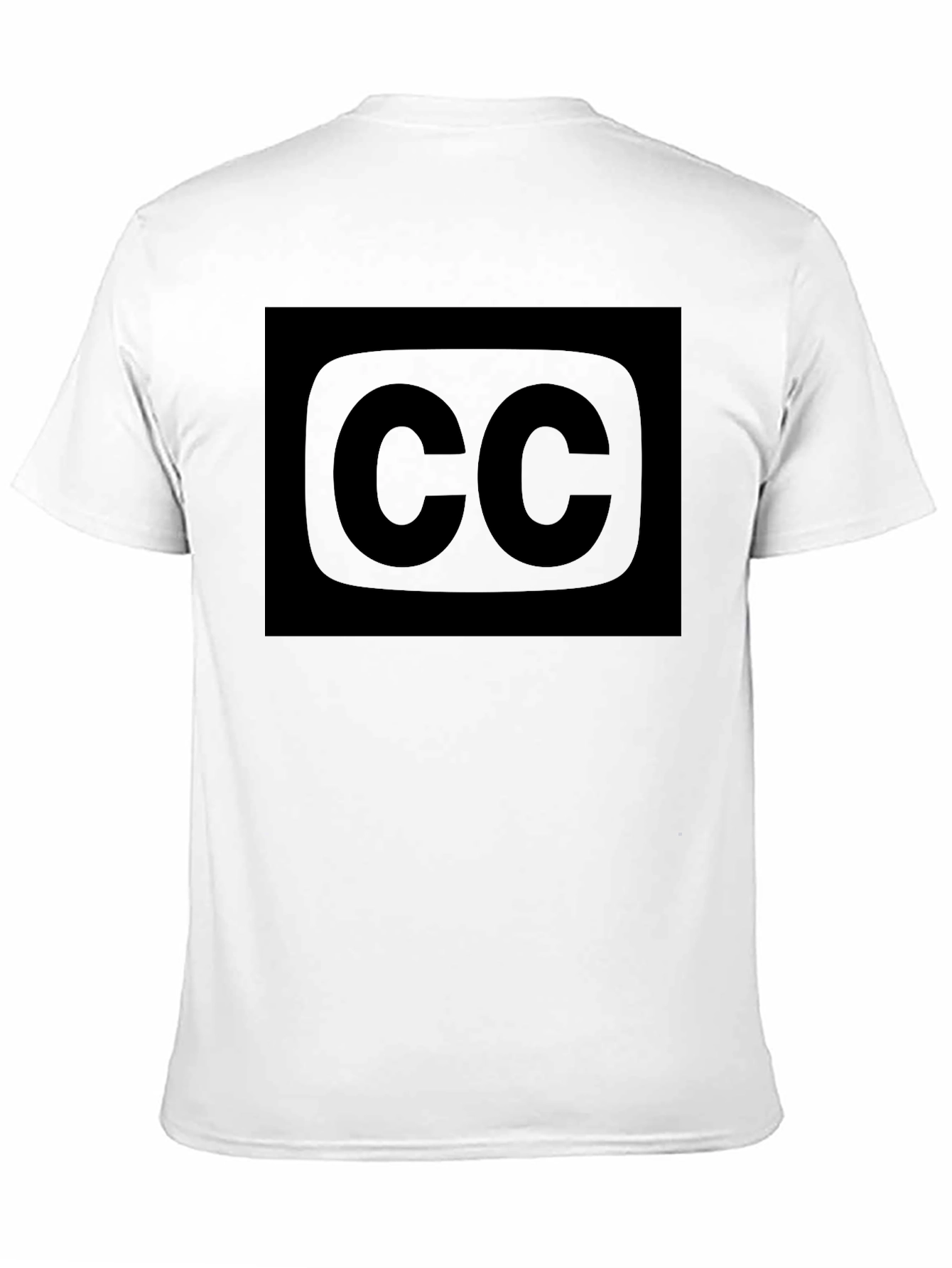 Black Black "CC" Graphic Tee - Men's Casual Style view 11