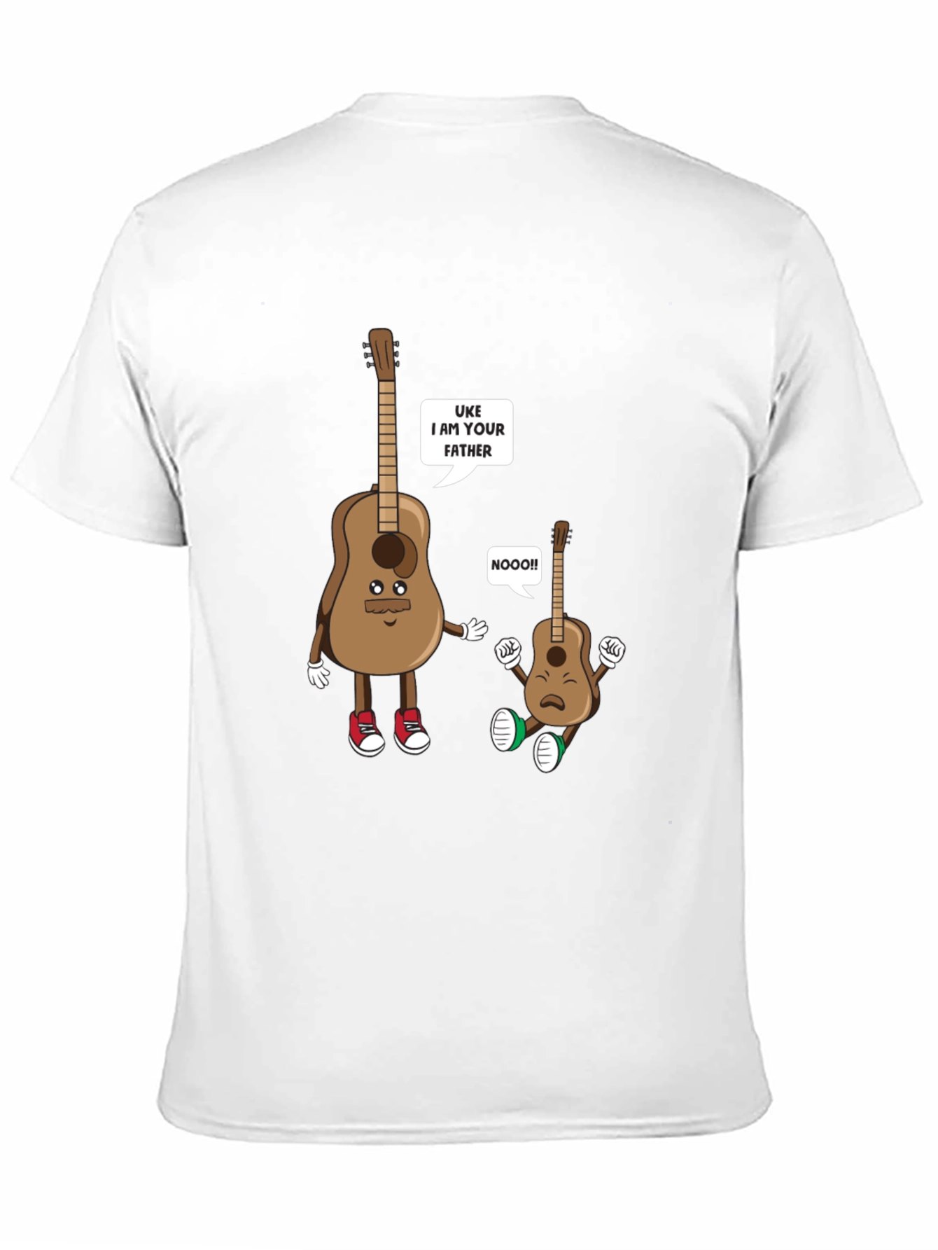 Black Uke I am Your Father T-Shirt Funny Guitar Music Tee view 11