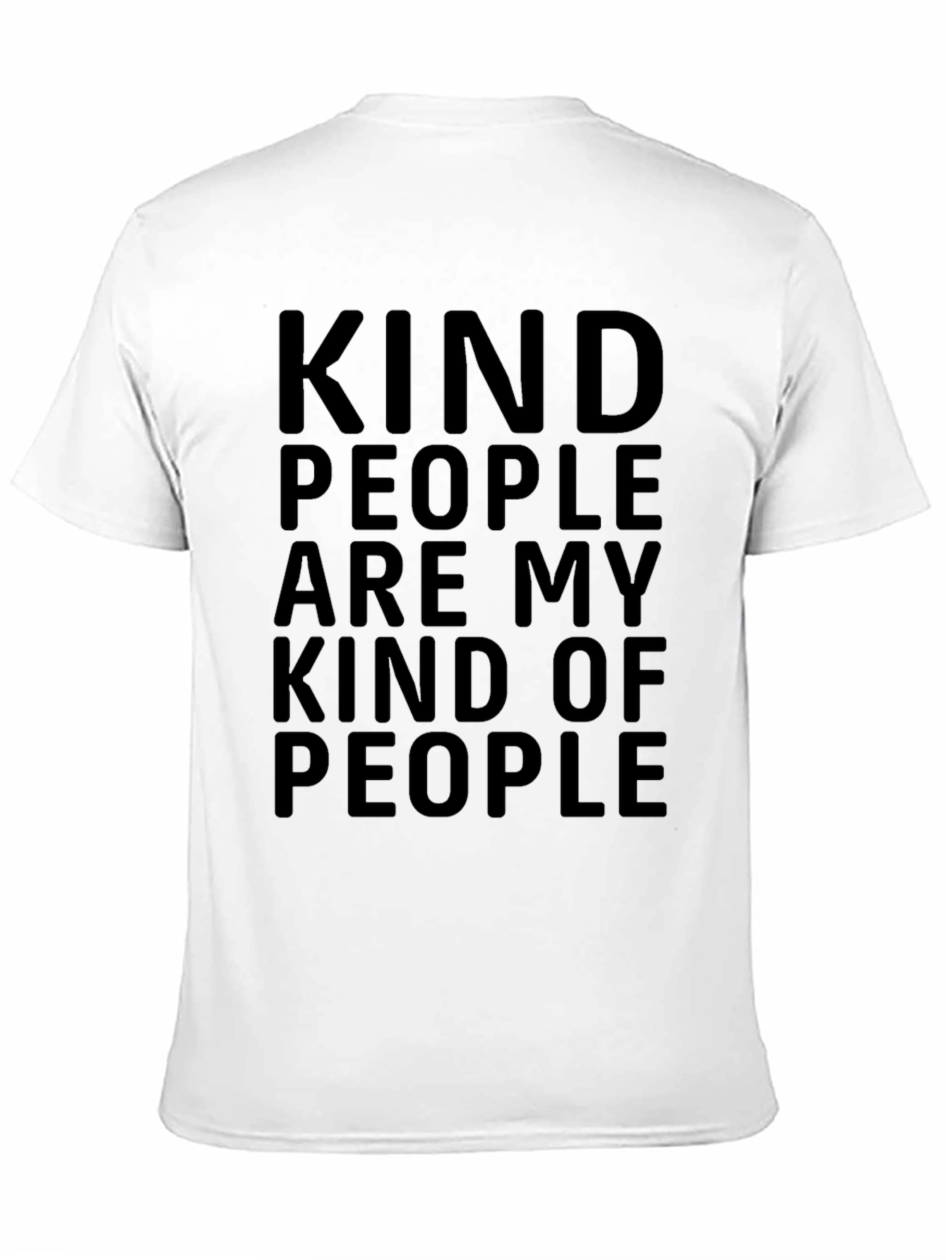 Black Kind People T-Shirt - Motivational Tee view 11
