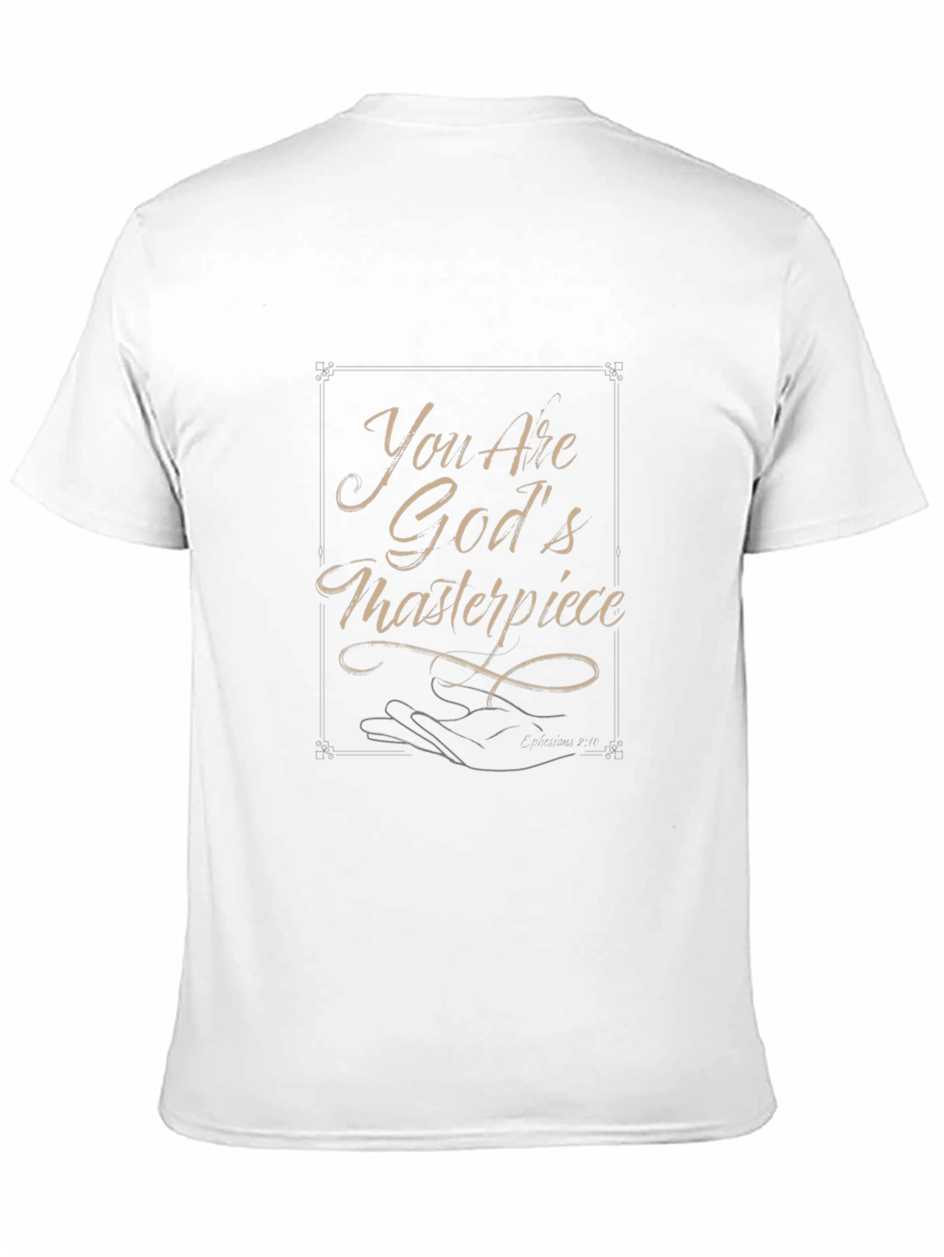 Black You Are God's Masterpiece Graphic Tee view 11